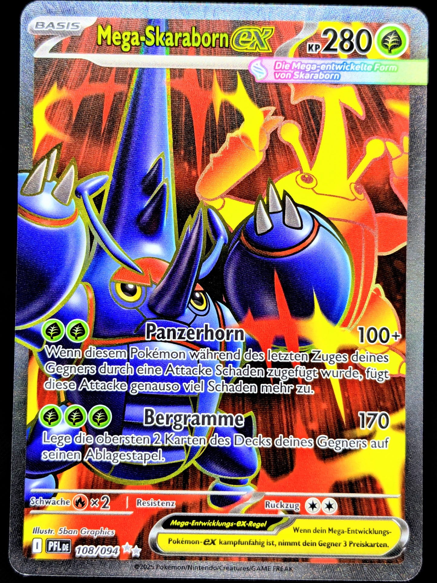 Mega-Skaraborn Ex Full Art 108/094 DE