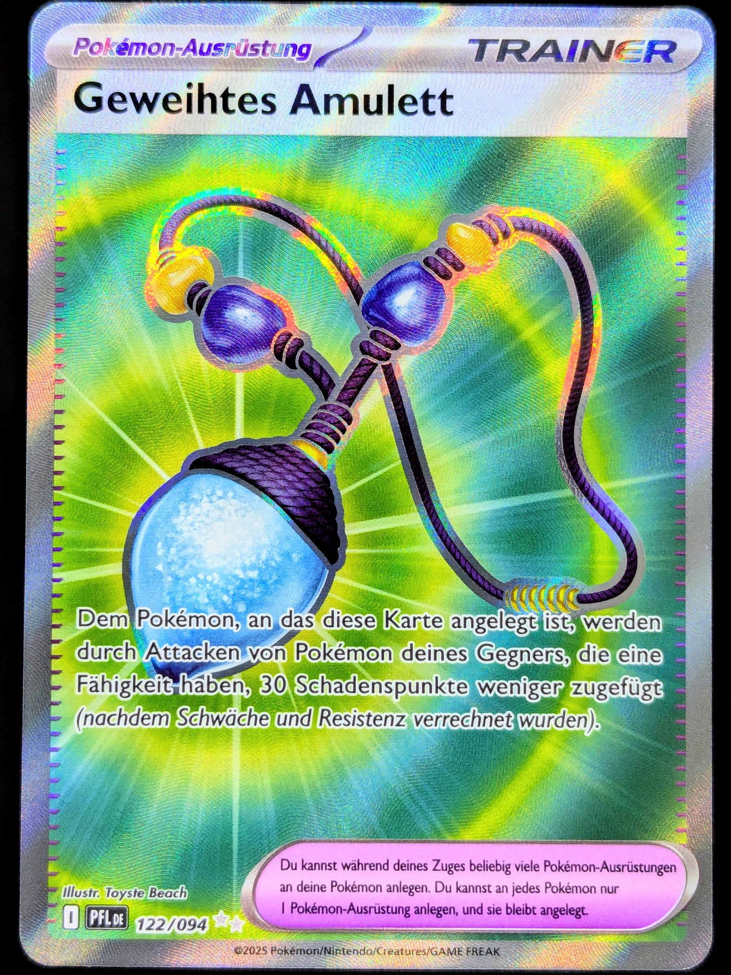 Geweihtes Amulett 122/094 DE