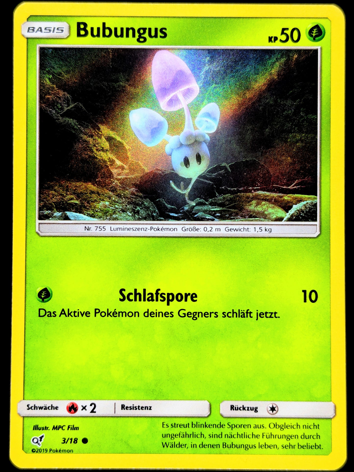 Bubungus Holo 3/18 DE