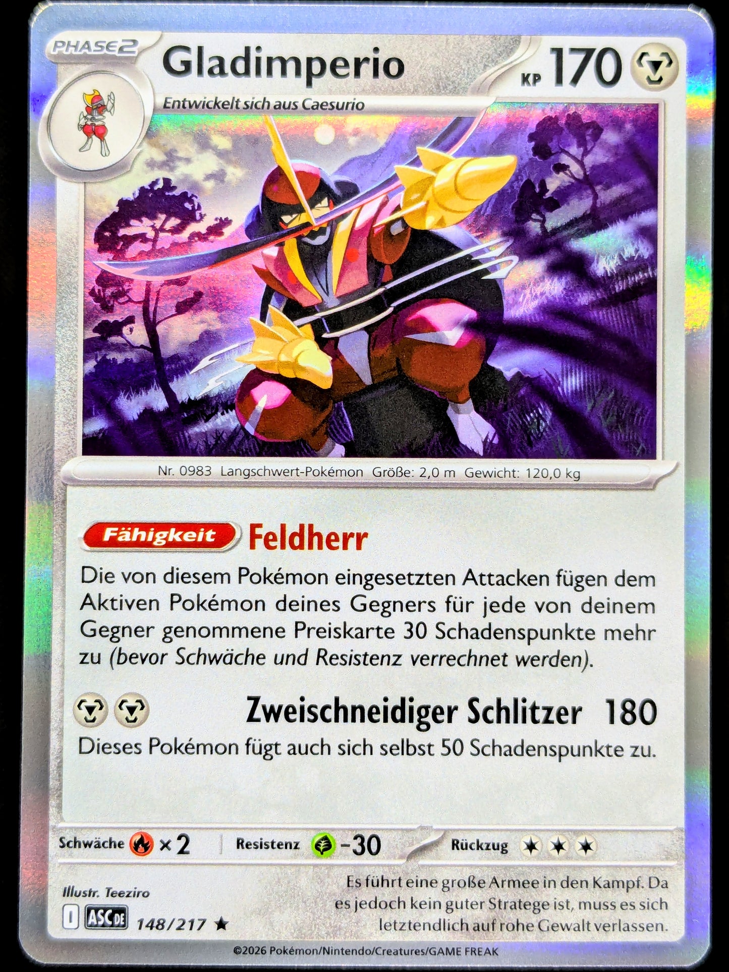 Gladimperio Holo 148/217 DE