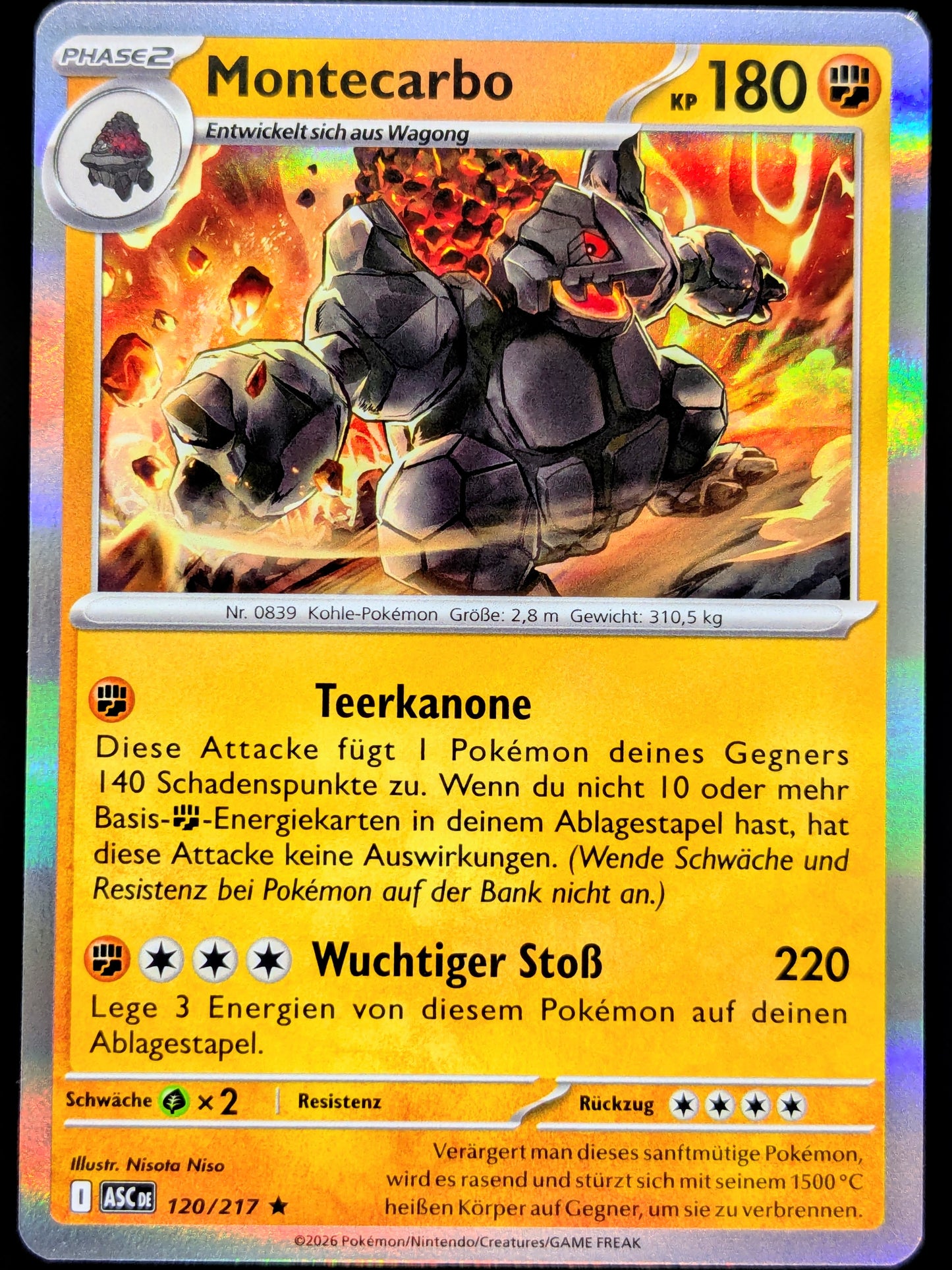 Montecarbo Holo 120/217 DE