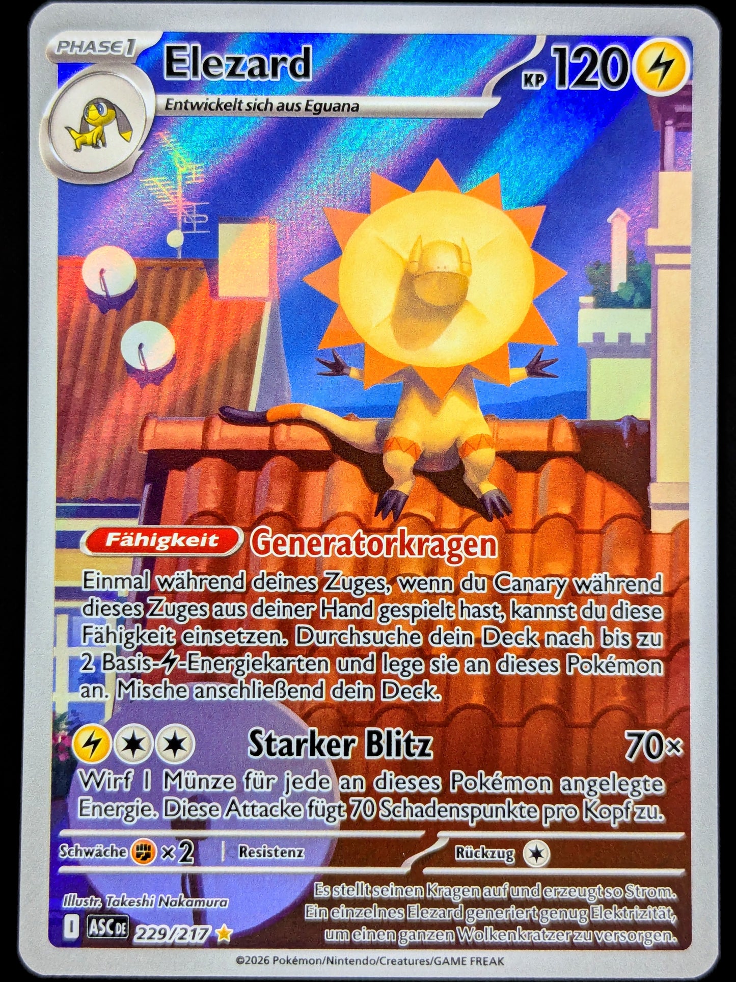 Elezard 229/217 Illustration Rare DE