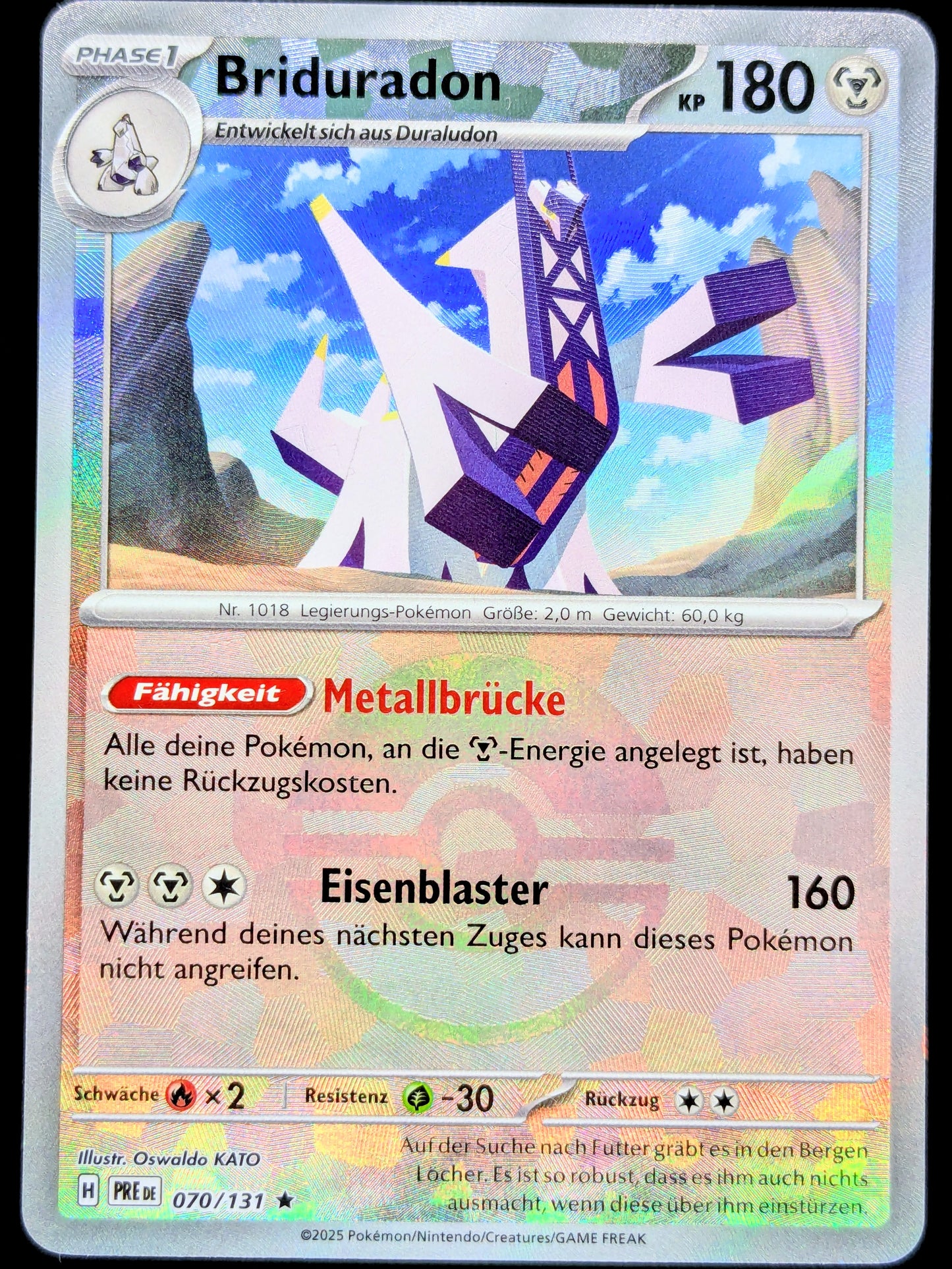 Briduradon Pokéball 070/131 DE