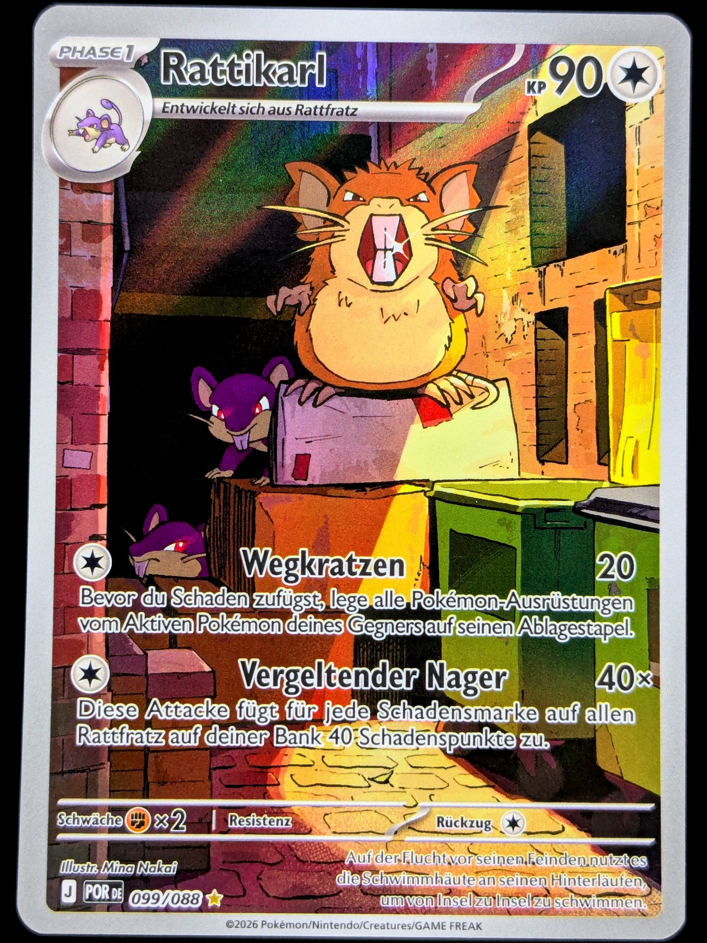 Rattikarl 099/088 Illustration Rare DE