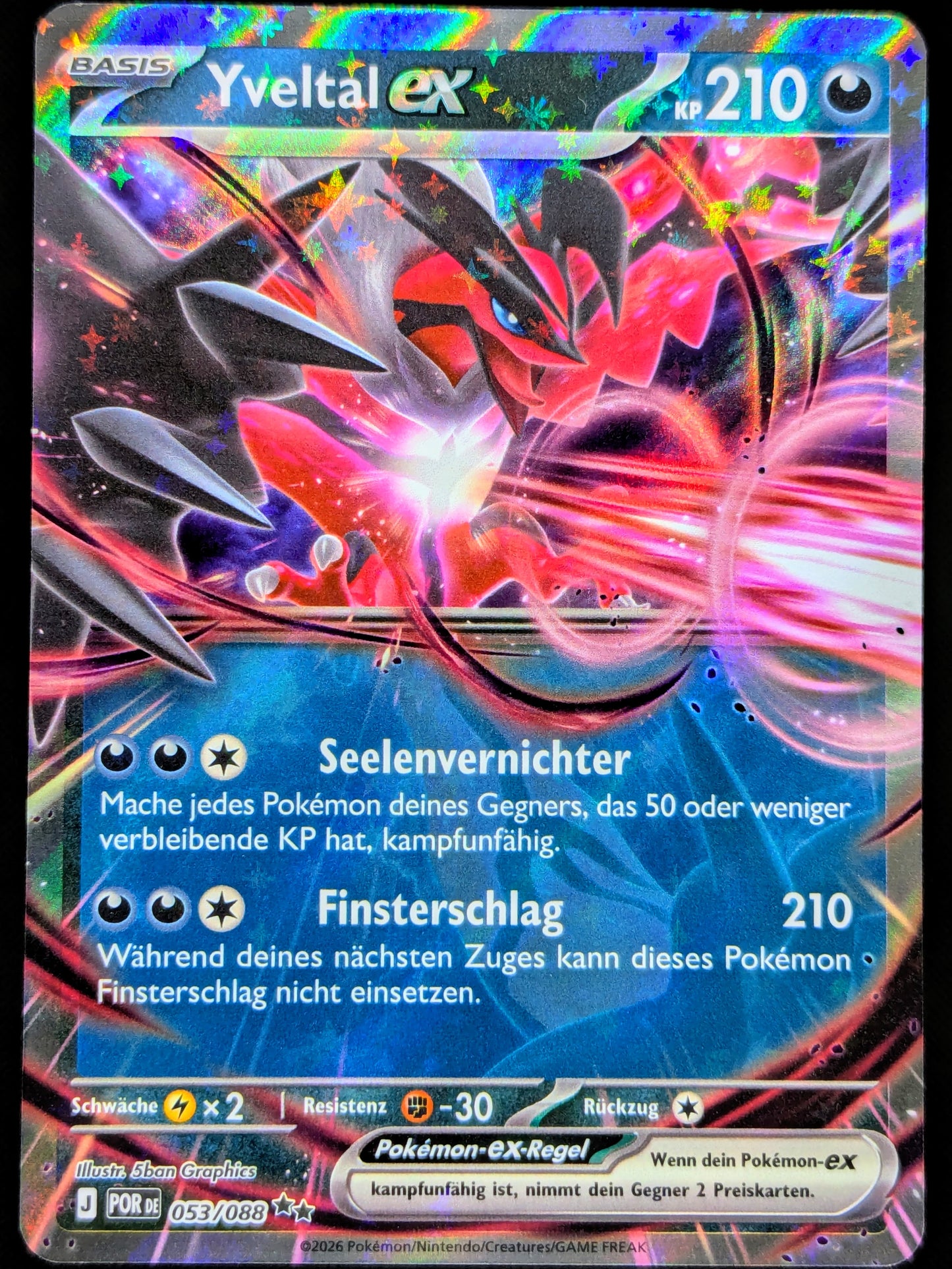 Yveltal Ex 053/088 DE