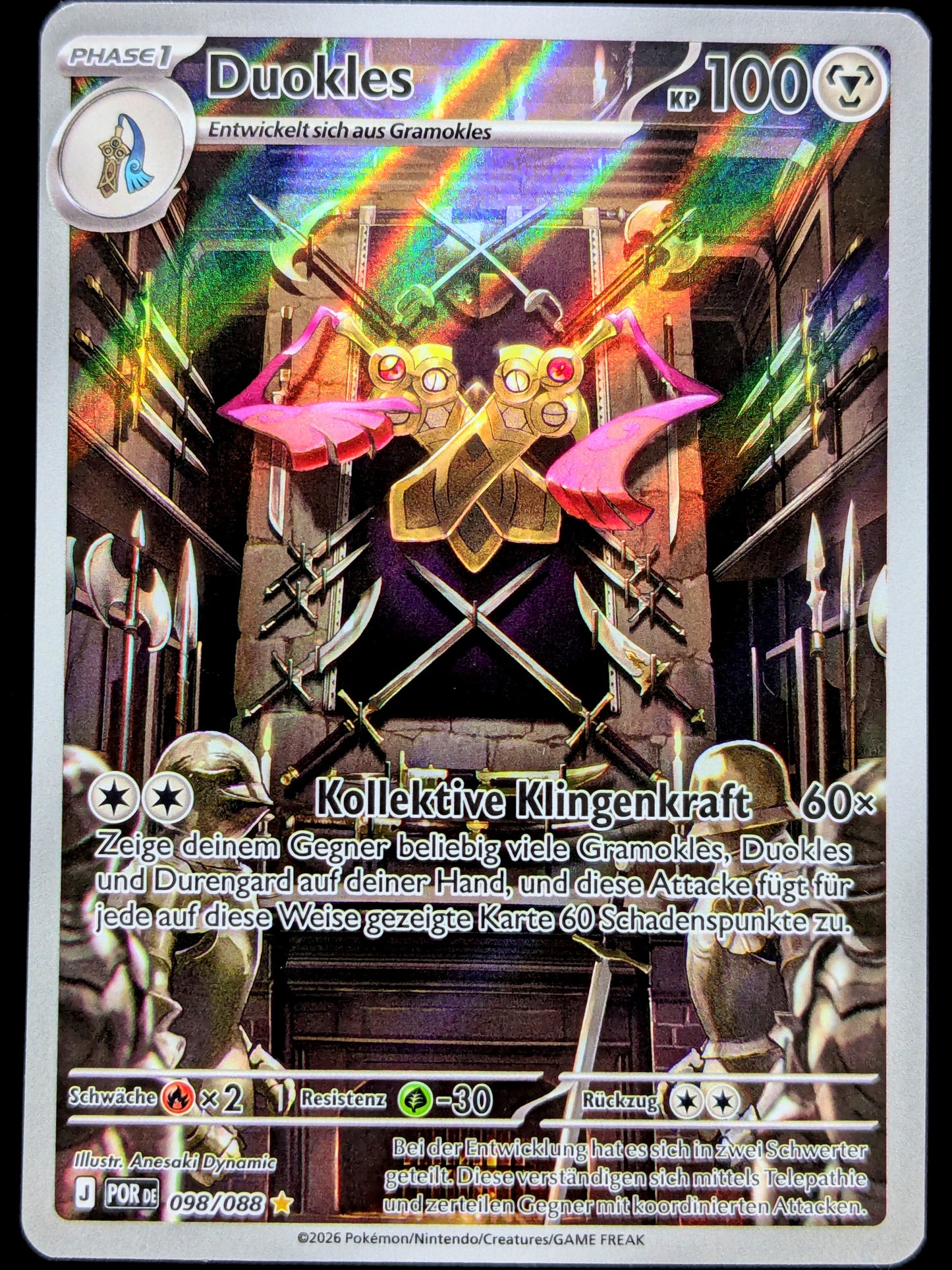 Duokles 098/088 Illustration Rare DE