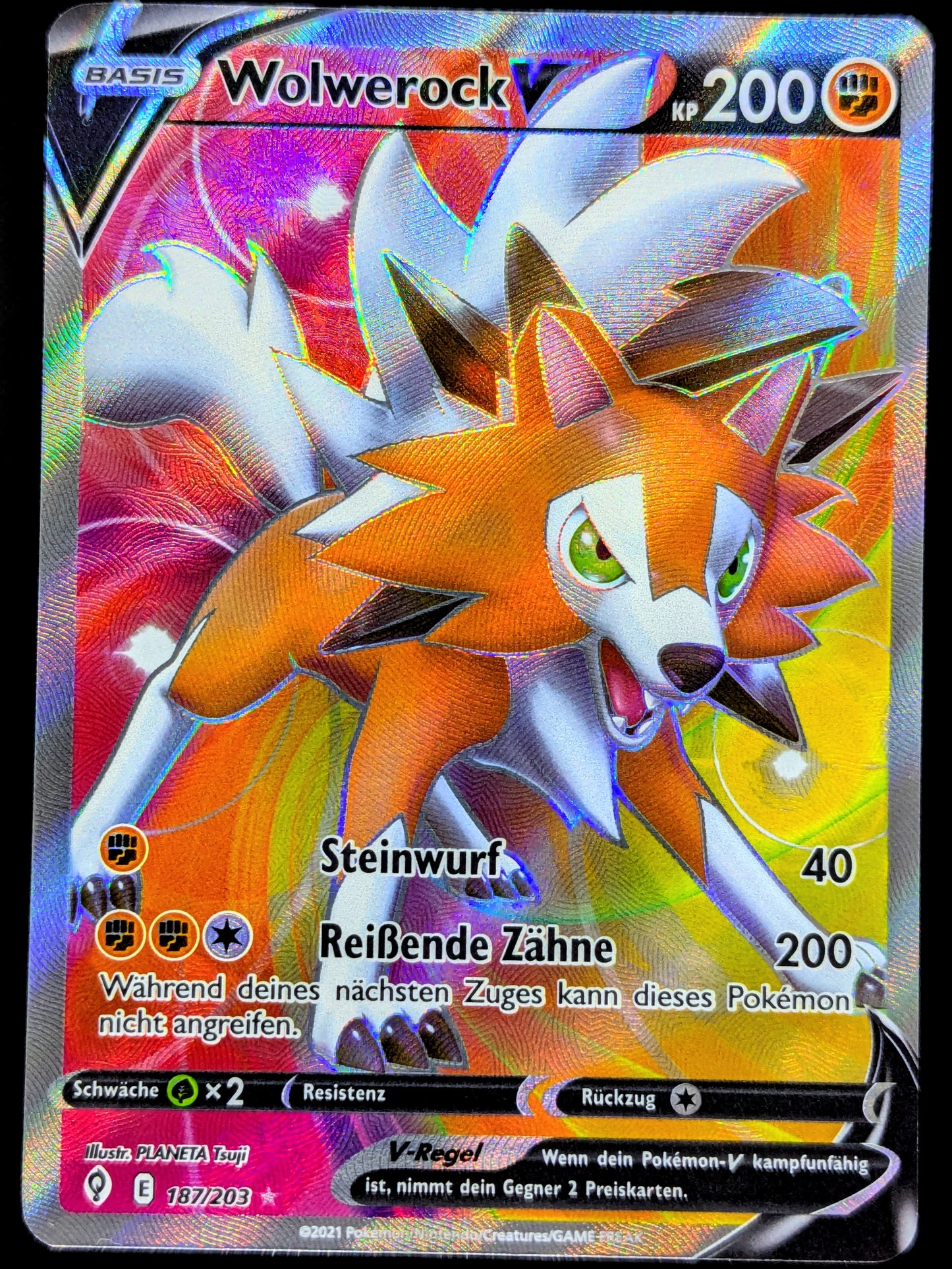 Wolwerock V Full Art 187/203 DE
