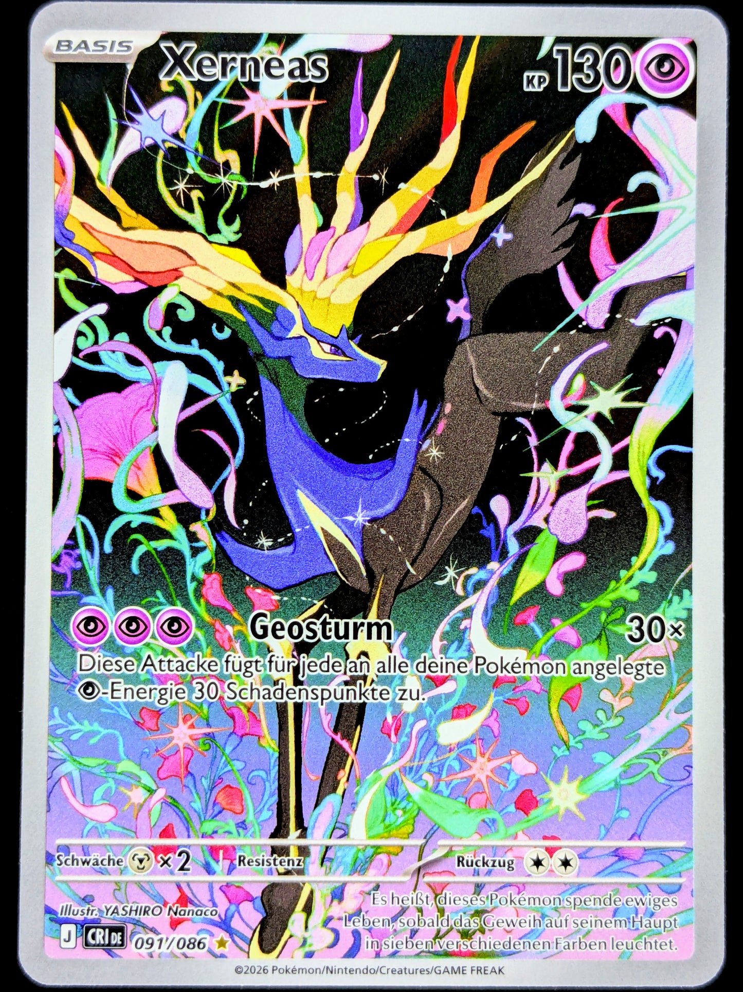 Xerneas 091/086 Illustration Rare DE