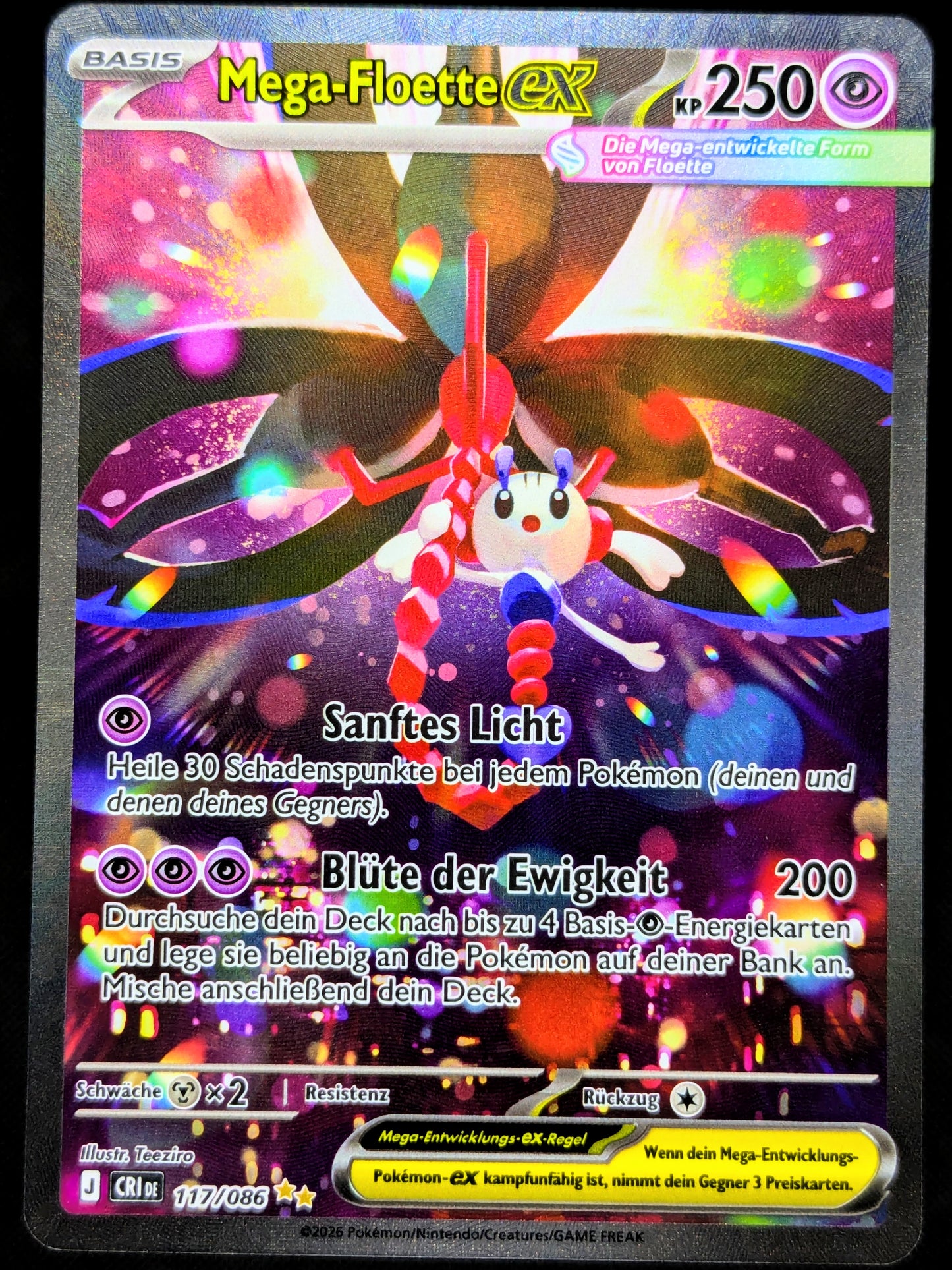 Mega-Floette Ex 117/086 Special Illustration Rare DE