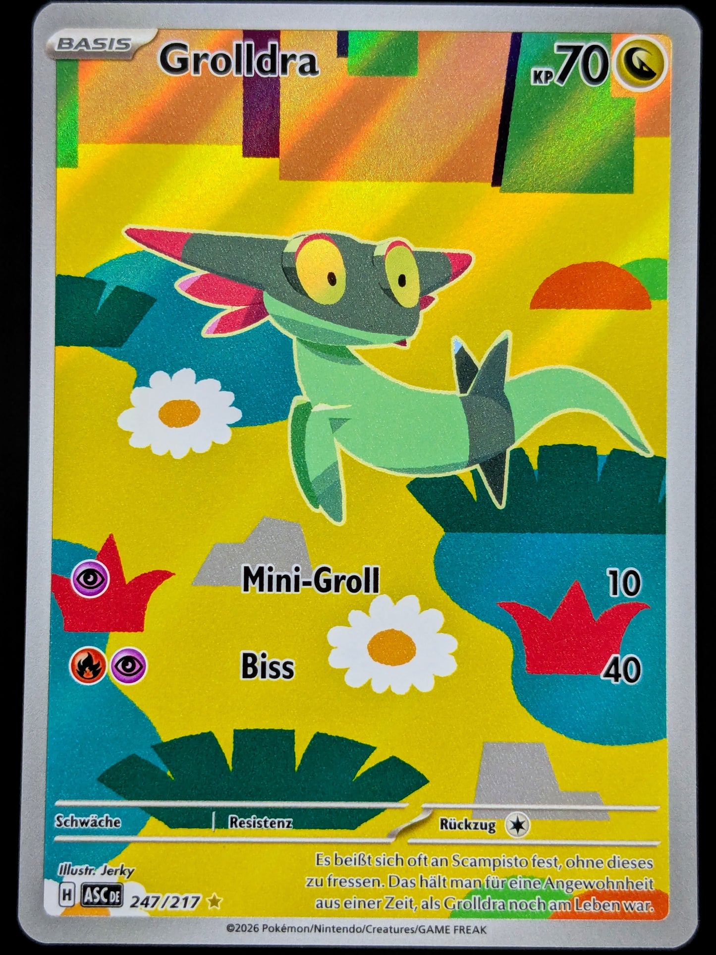 Grolldra 247/217 Illustration Rare DE