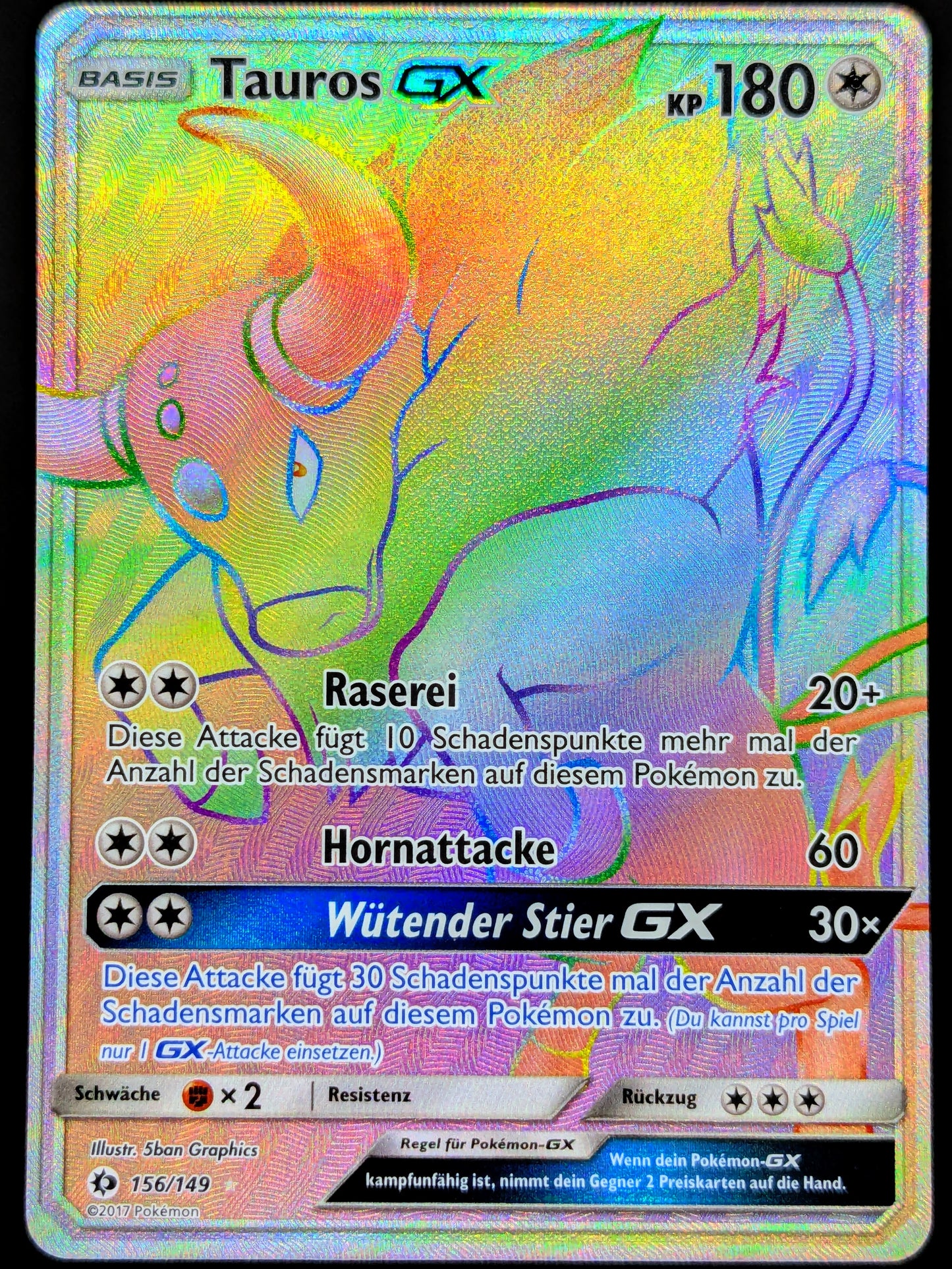 Tauros GX Rainbow 156/149 DE
