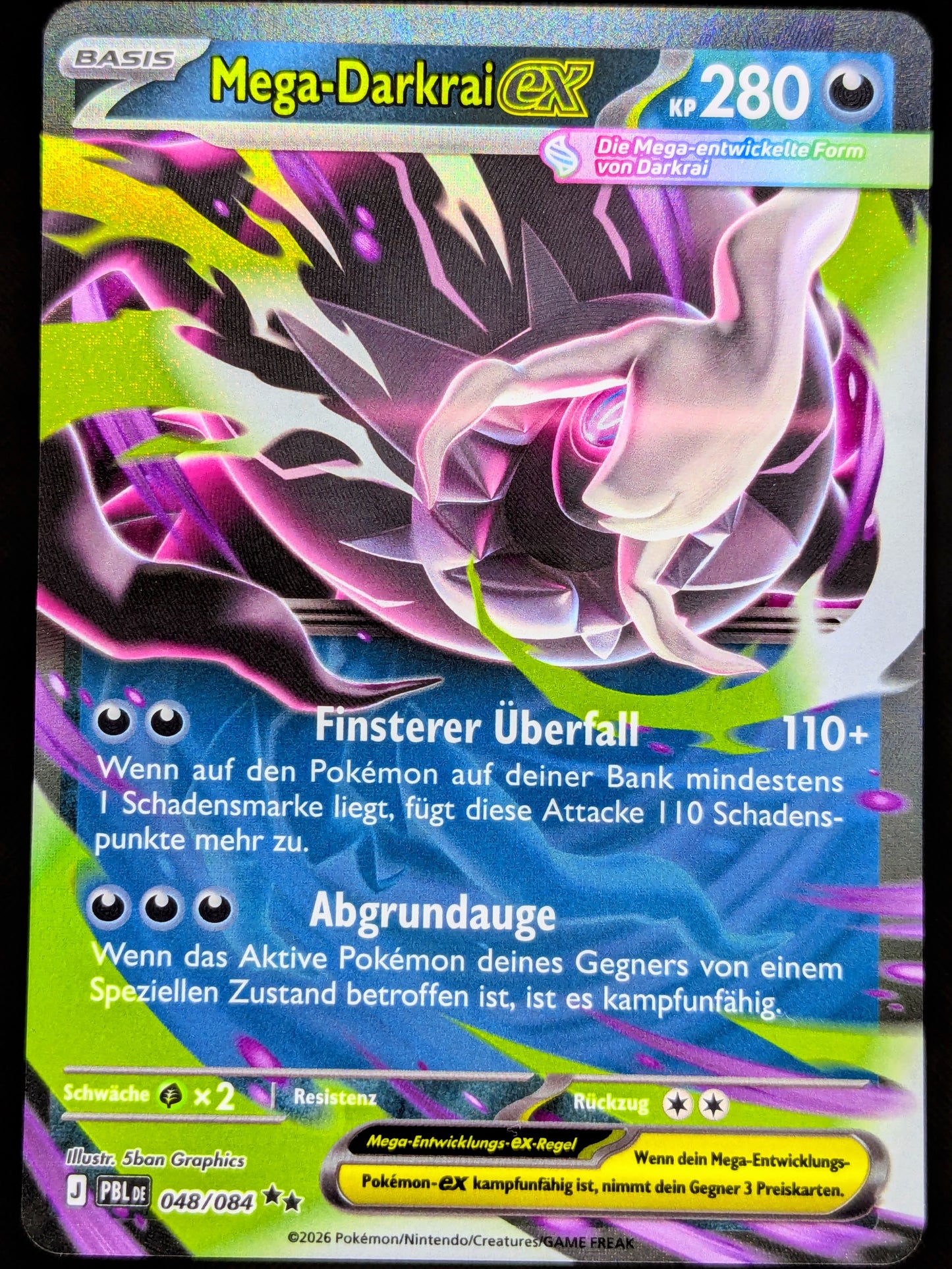 Mega-Darkrai Ex 048/084 DE