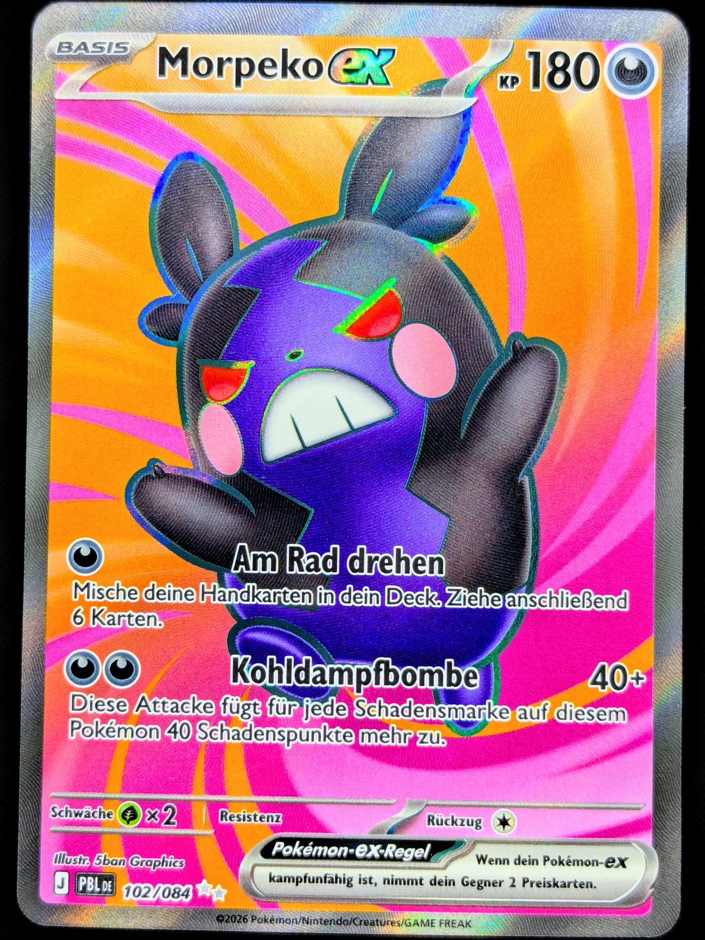 Morpeko Ex Full Art 102/084 DE