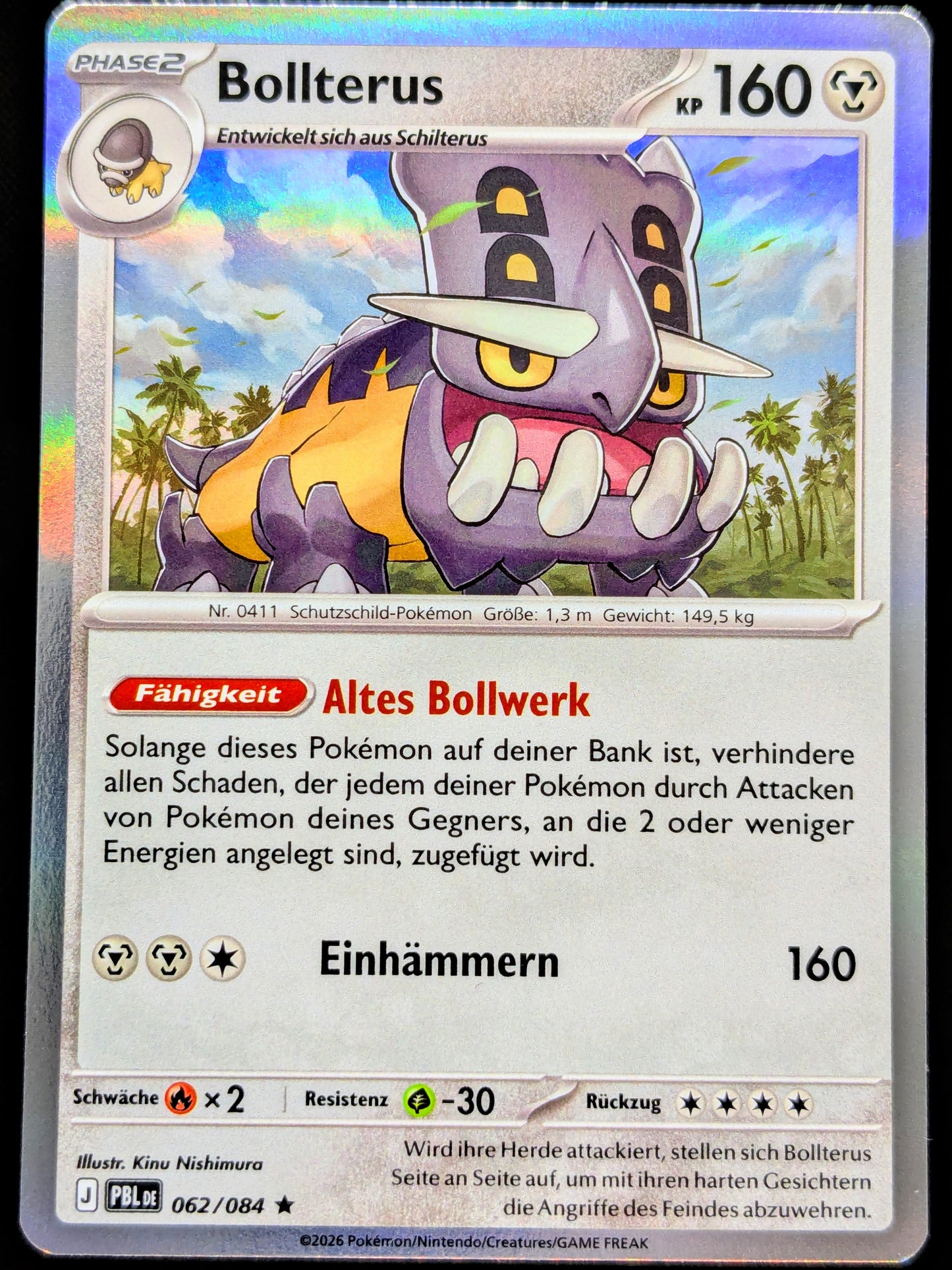 Bollterus Holo 062/084 DE