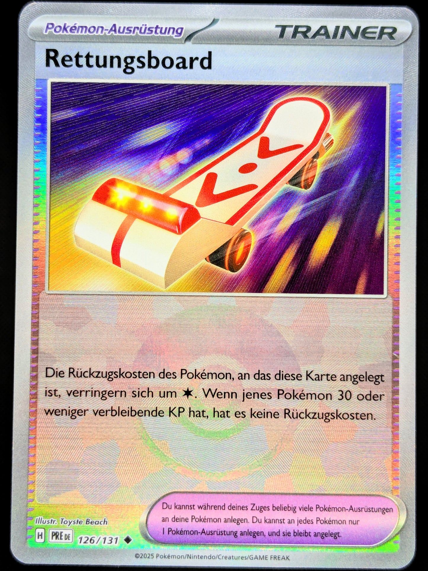 Rettungsboard Pokéball 126/131 DE