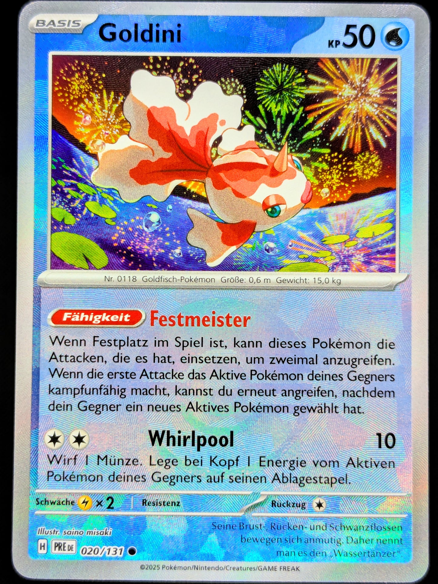 Goldini Pokéball 020/131 DE
