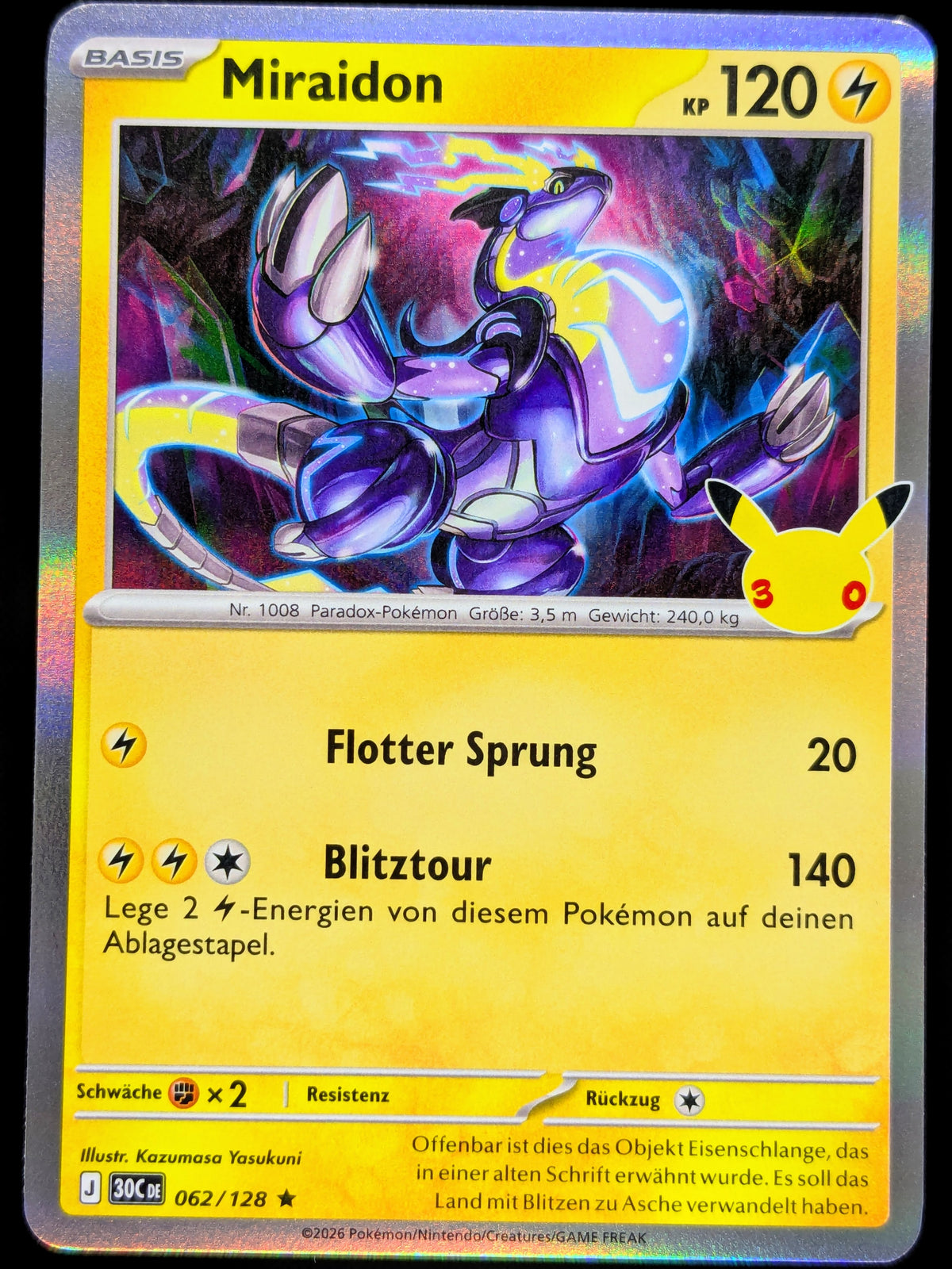 Miraidon Holo 062/128 DE