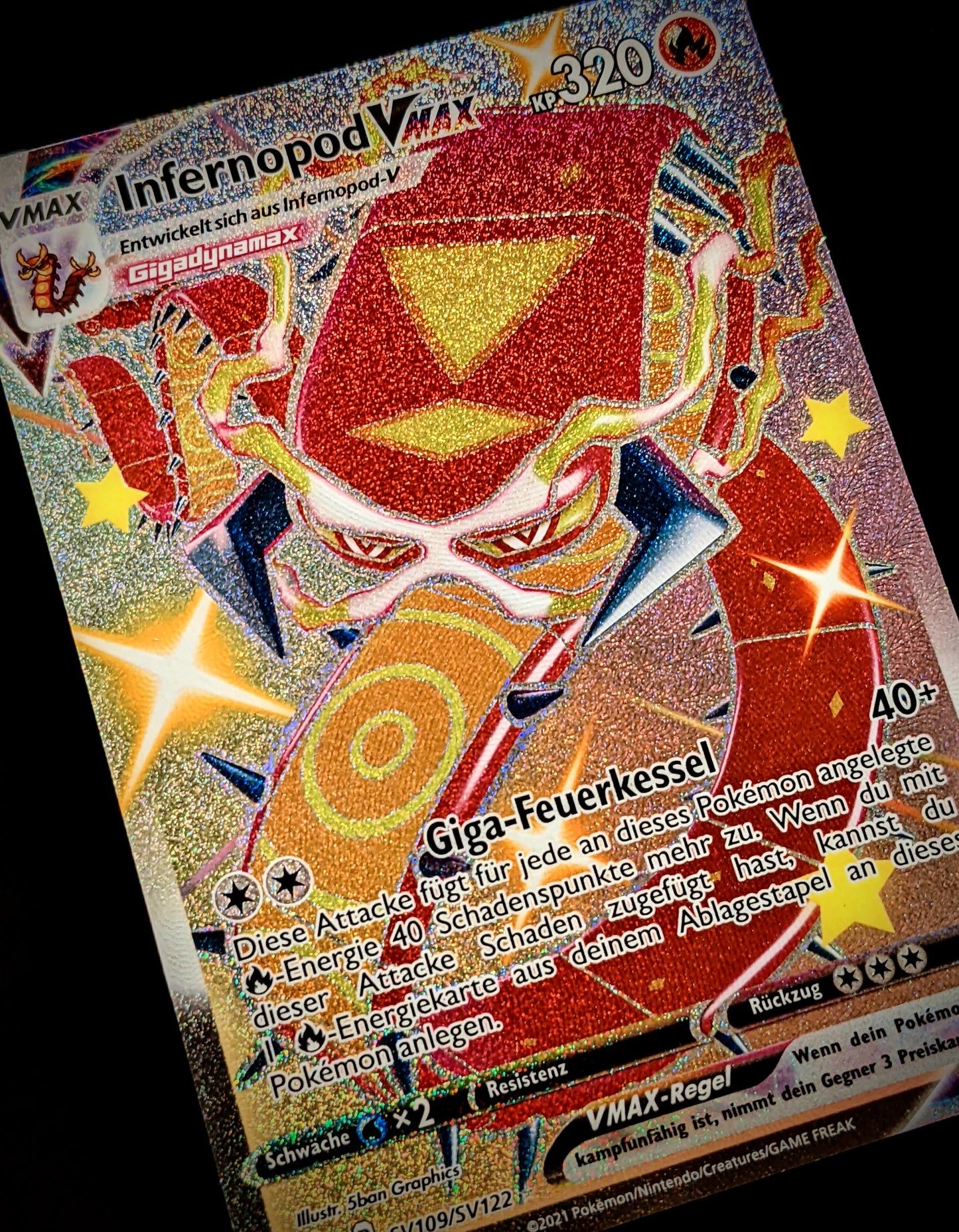 Infernopod VMax Shiny SV109/SV122 DE