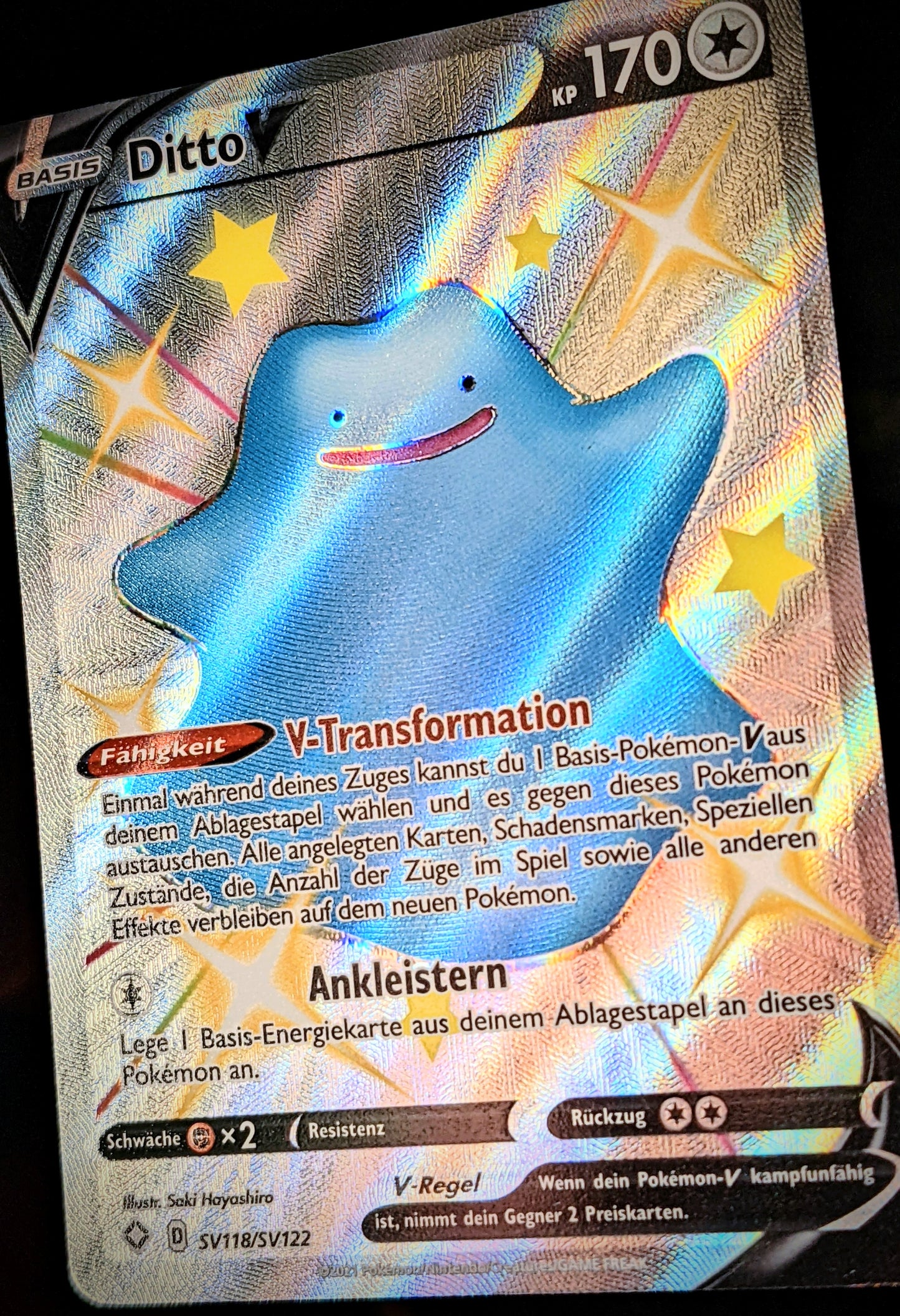 Ditto V Shiny SV118/SV122 DE