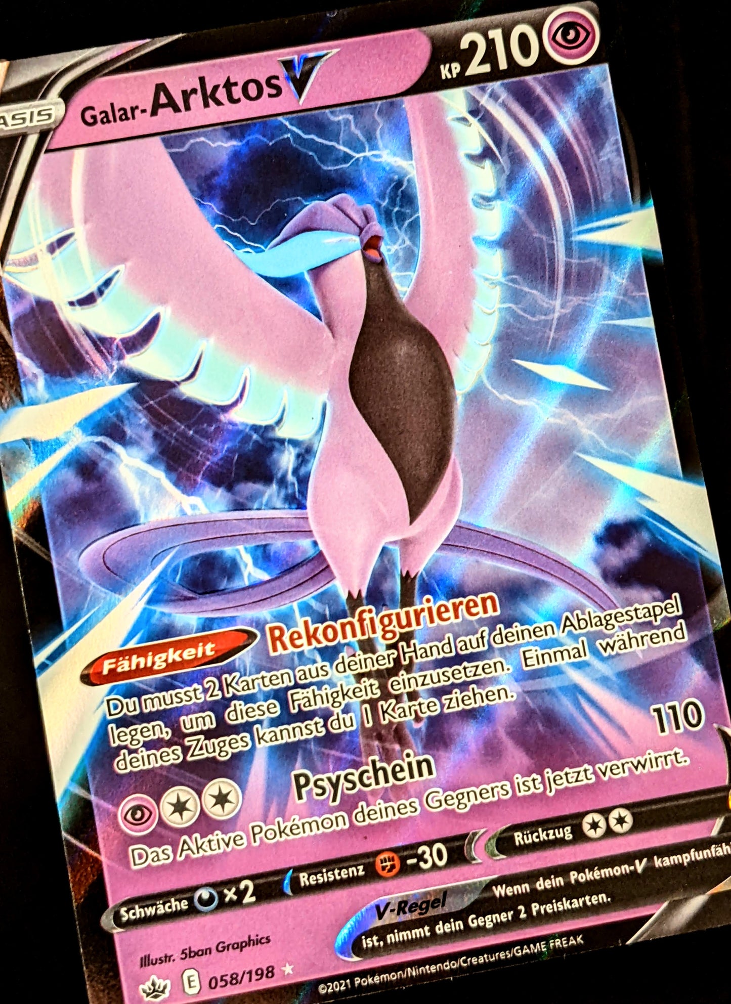 Galar-Arktos V 058/198 DE