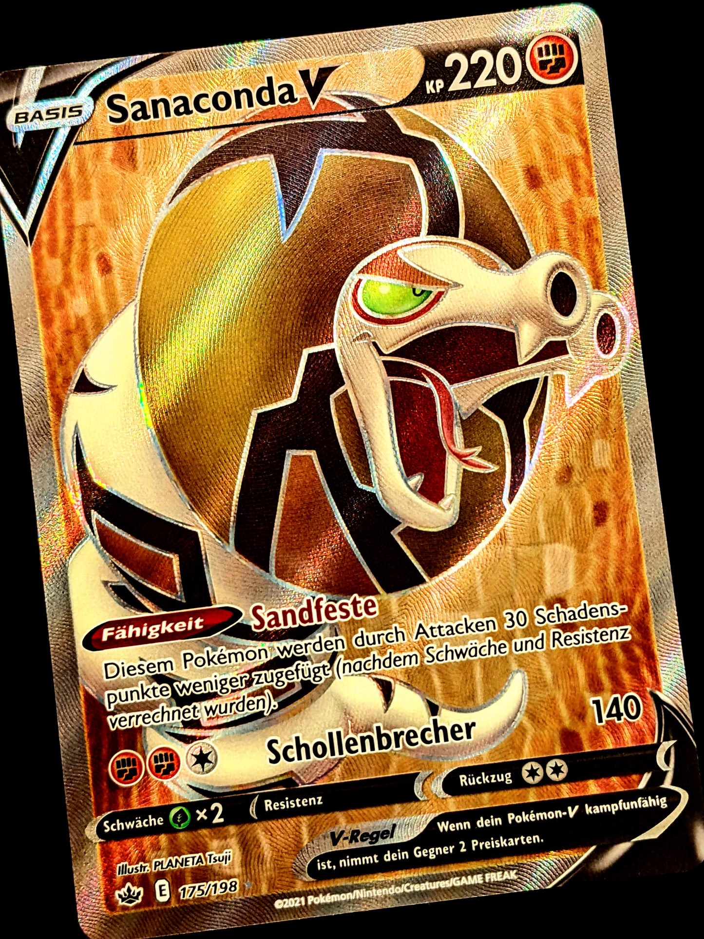Sanaconda V Full Art 175/198 DE