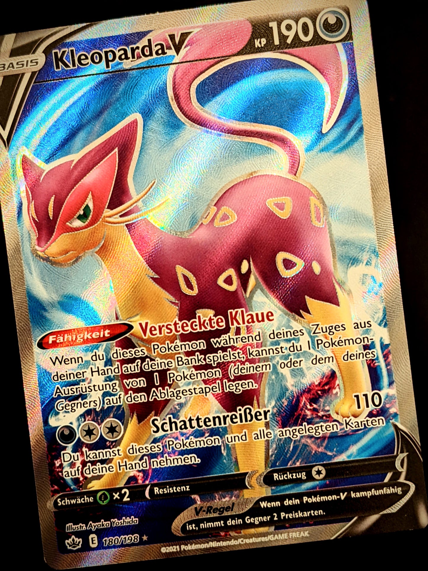 Kleoparda V Full Art 180/198 DE