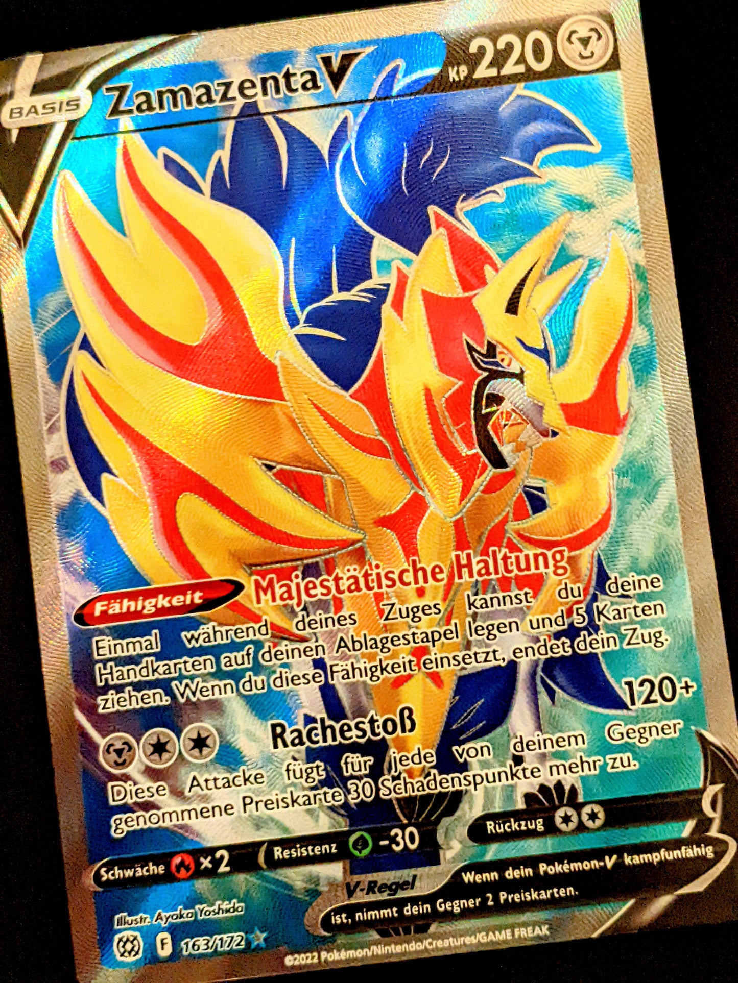 Zamazenta V Full Art 163/172 DE