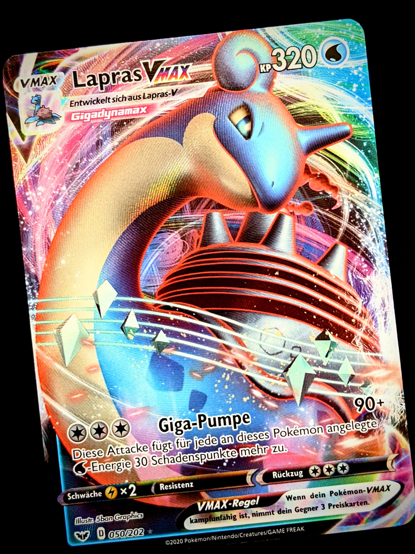 Lapras VMax 050/202 DE