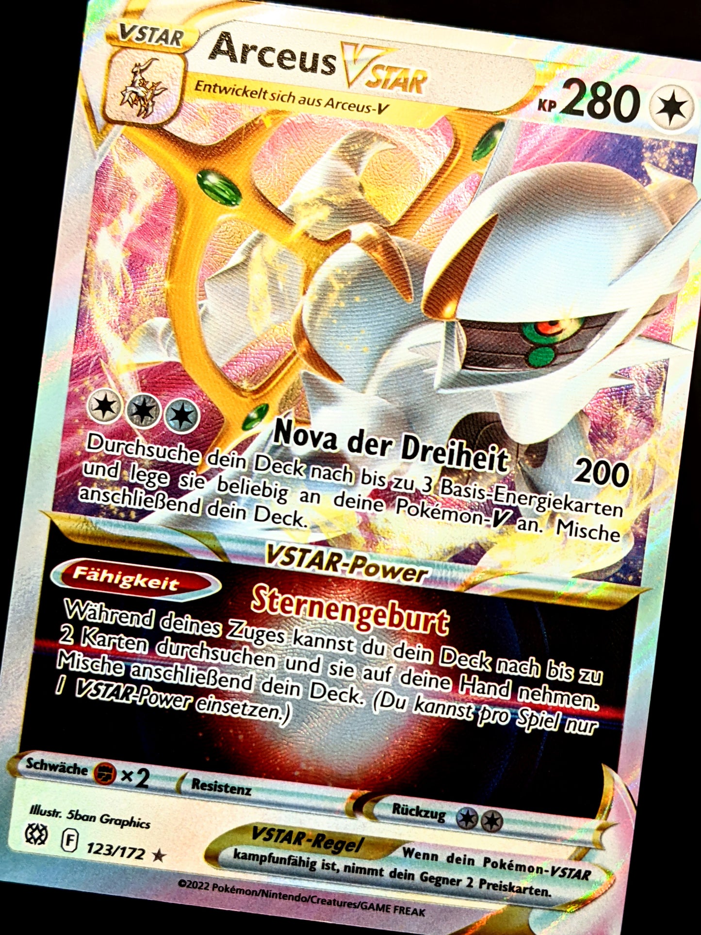 Arceus VStar 123/172 DE
