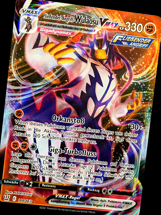 Fließender-Angriff-Wulaosu VMax 088/163 DE