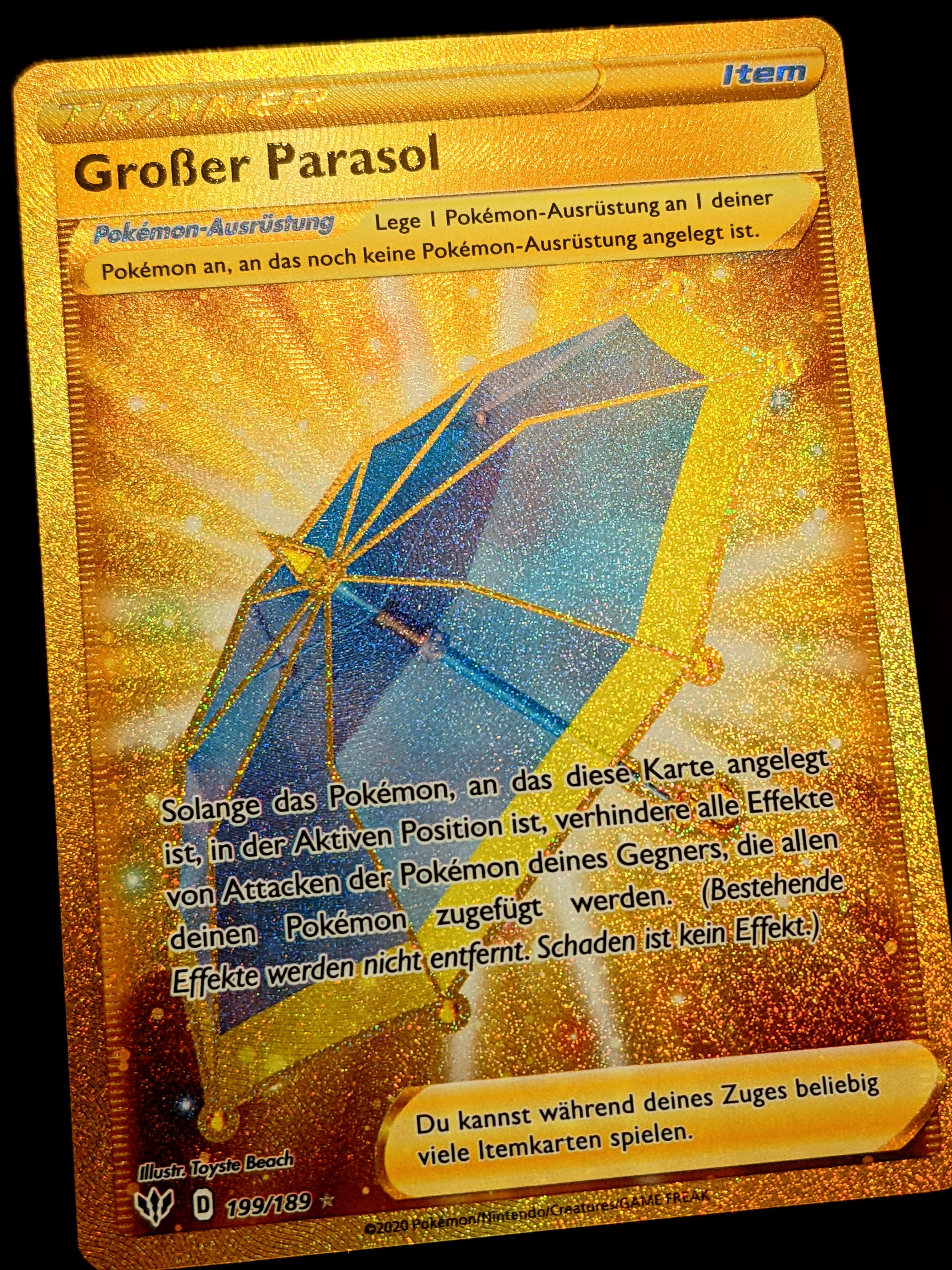 Großer Parasol Gold 199/189 DE –
