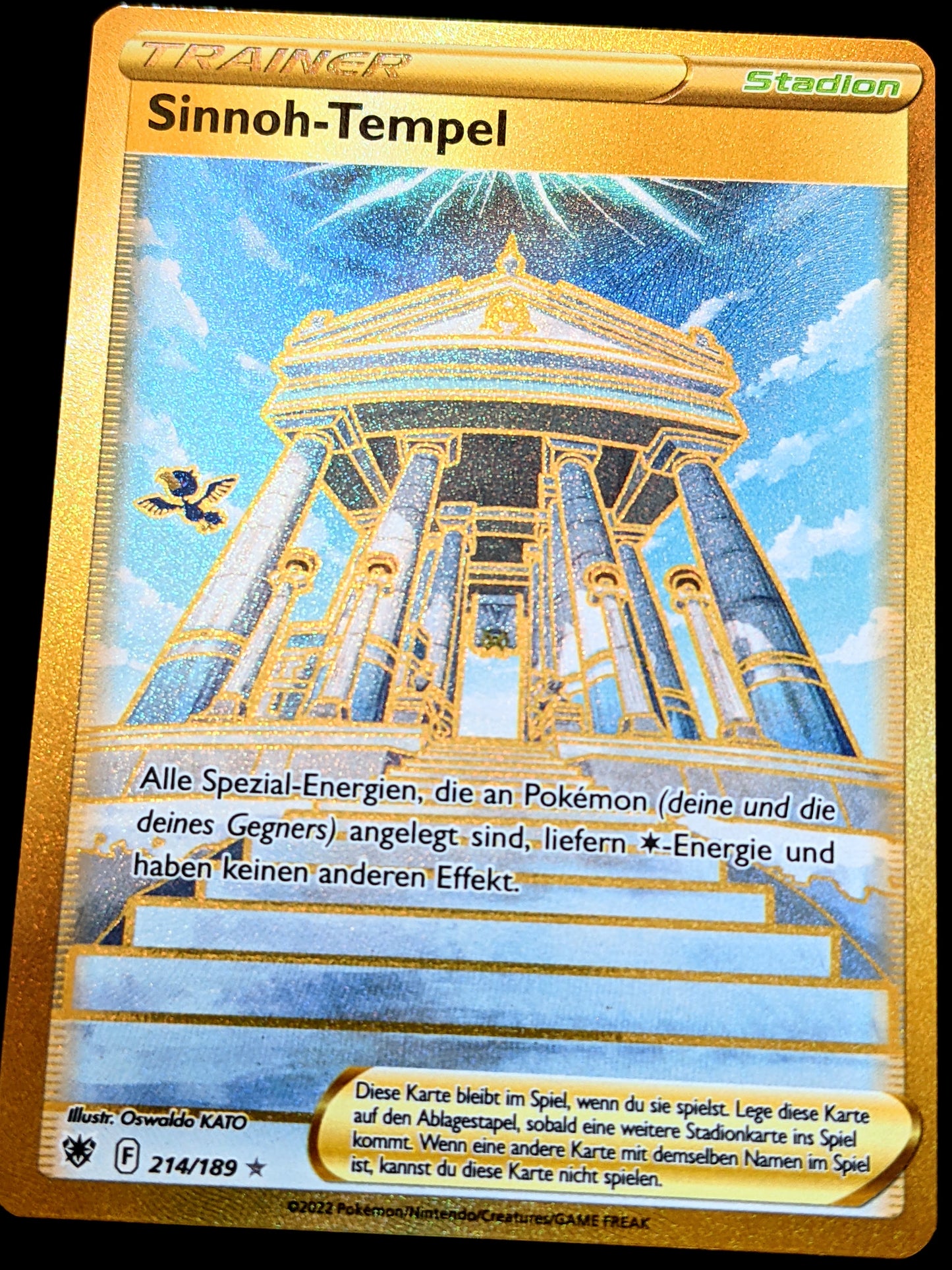 Sinnoh-Tempel Gold 214/189 DE