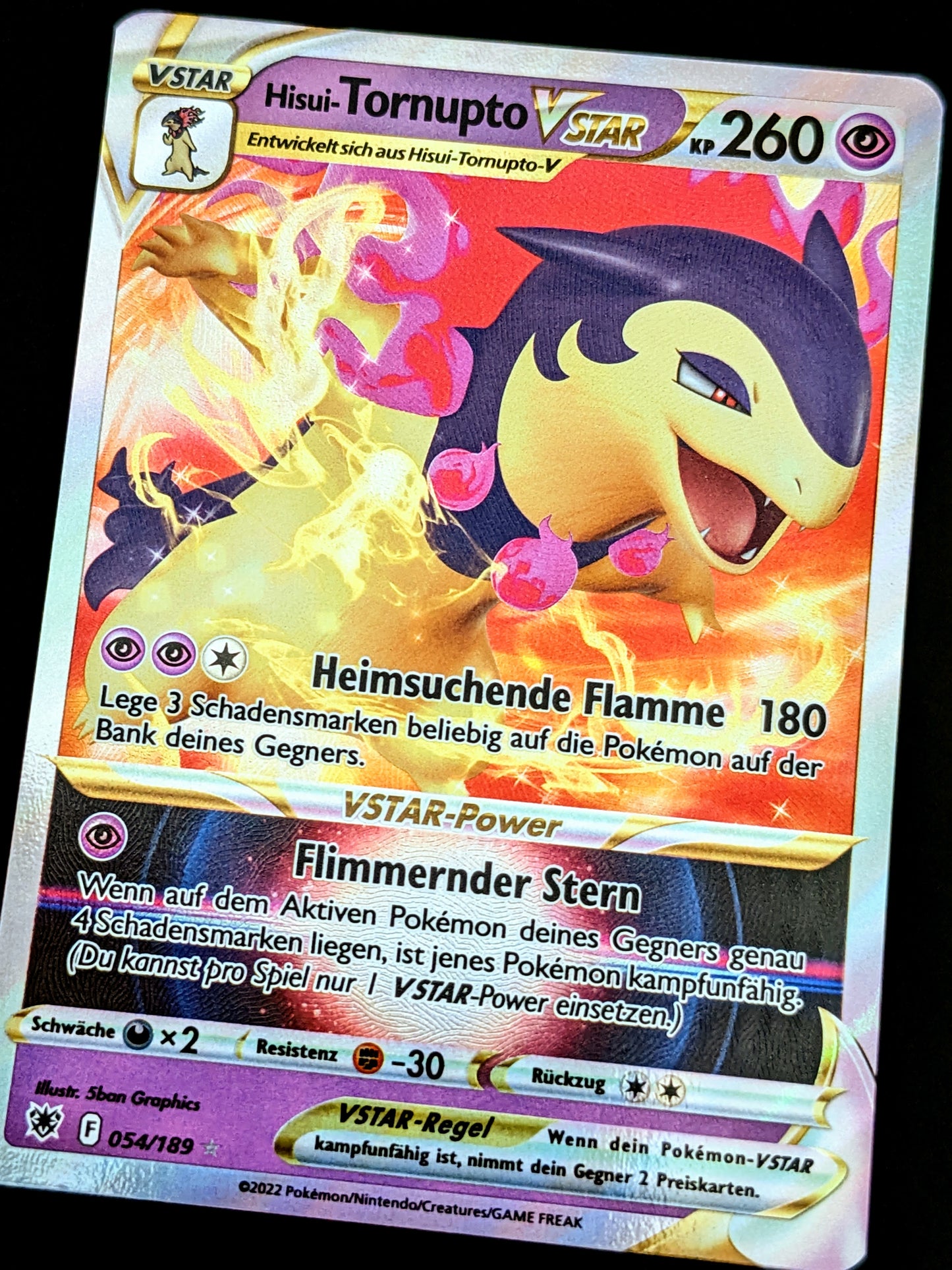 Hisui-Tornupto VStar 054/189 DE