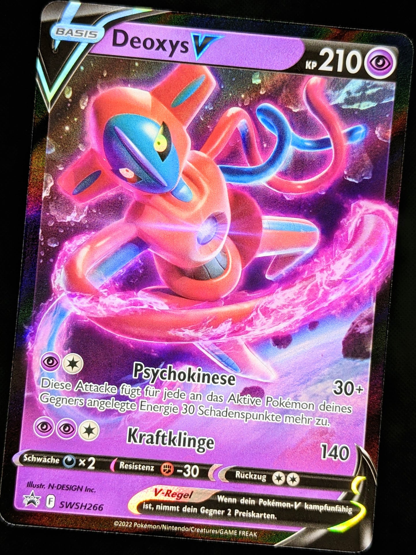 Deoxys V SWSH266 DE