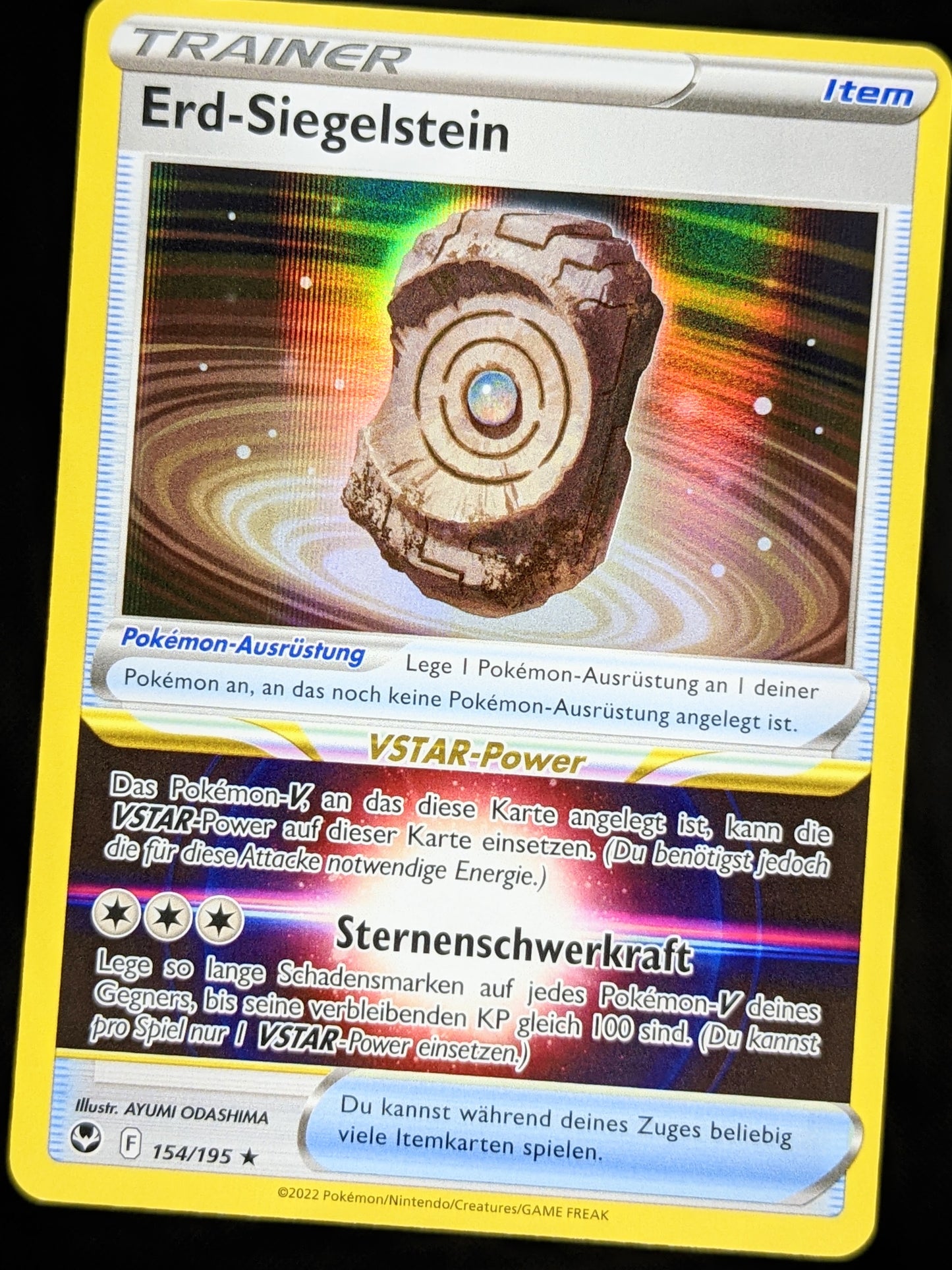 Erd-Siegelstein Holo 154/195 DE