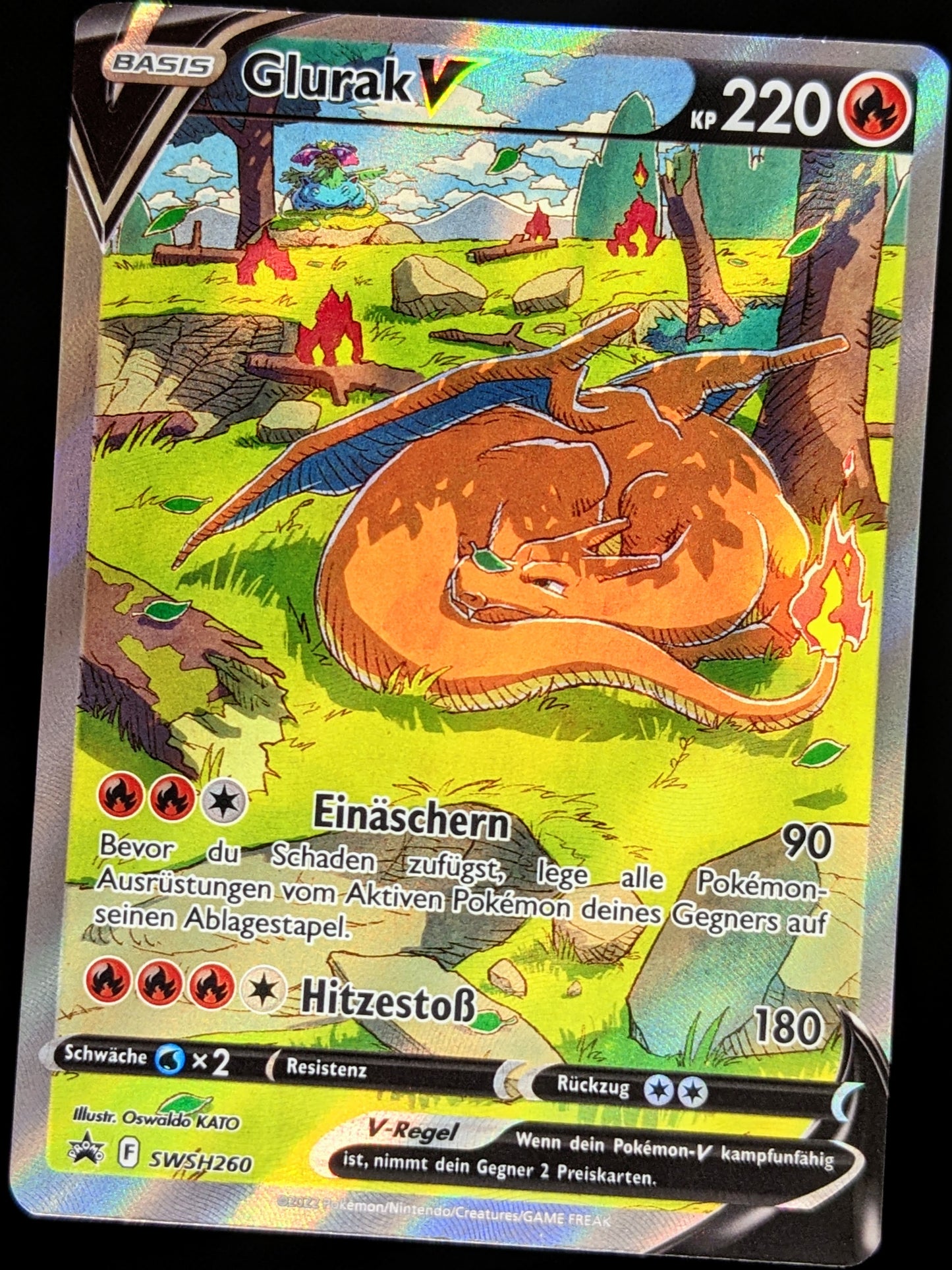 Glurak V Promo SWSH260 DE