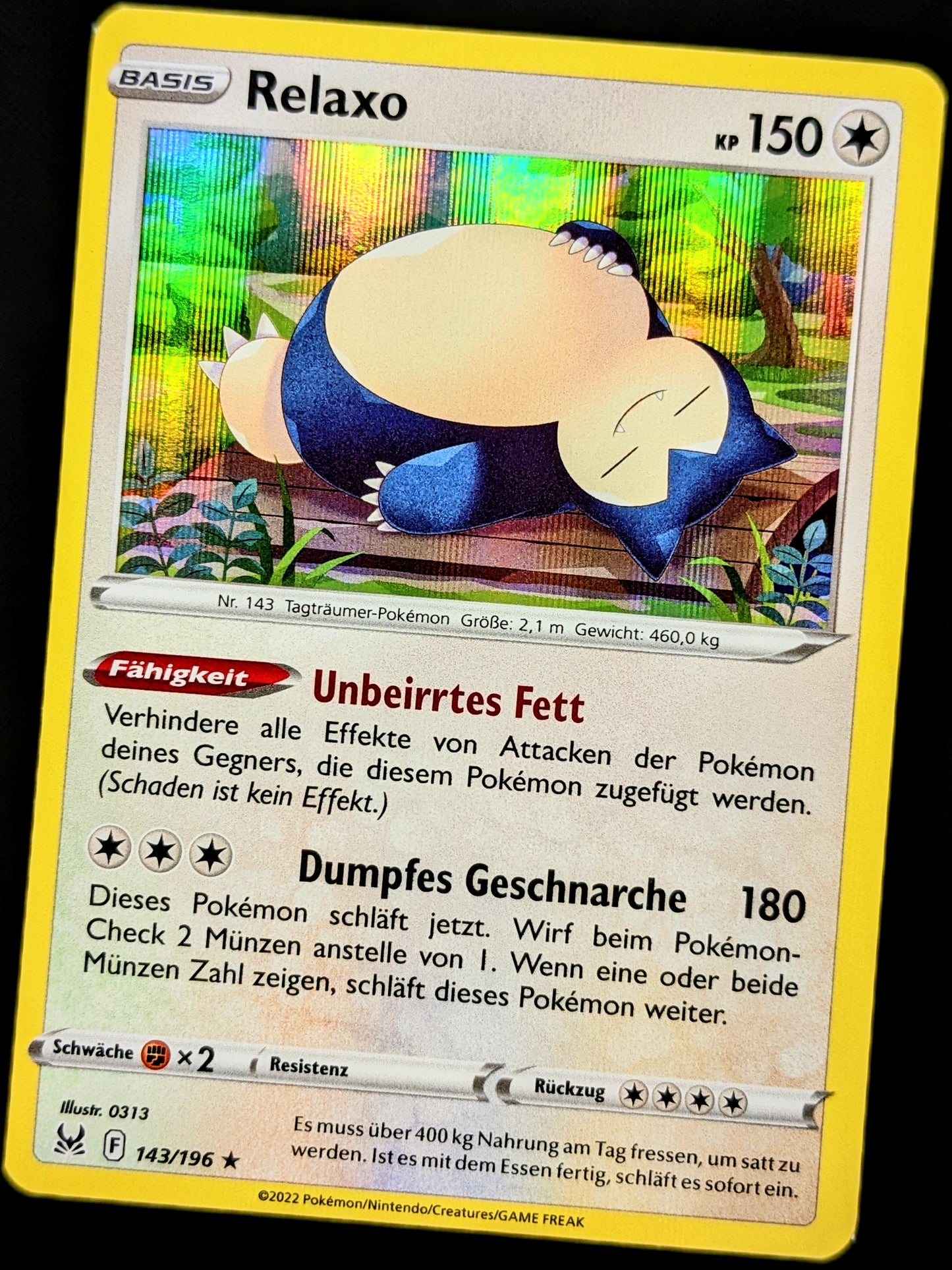 Relaxo Holo 143/196 DE