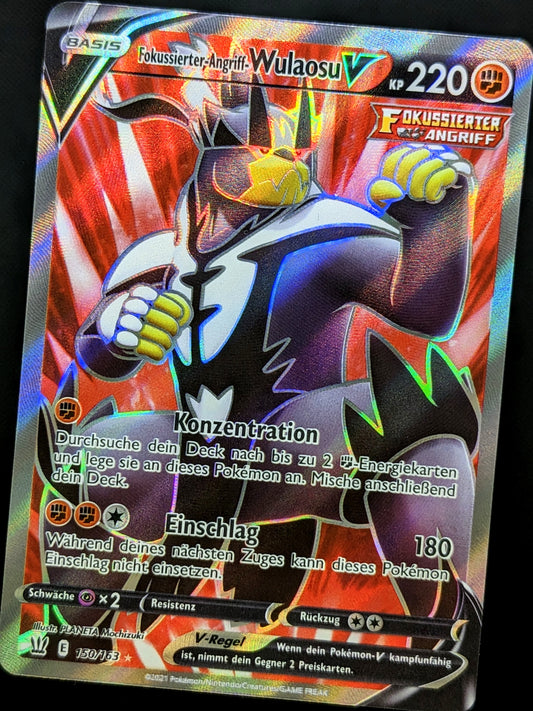 Fokussierter-Angriff-Wulaosu V Full Art 150/163 DE