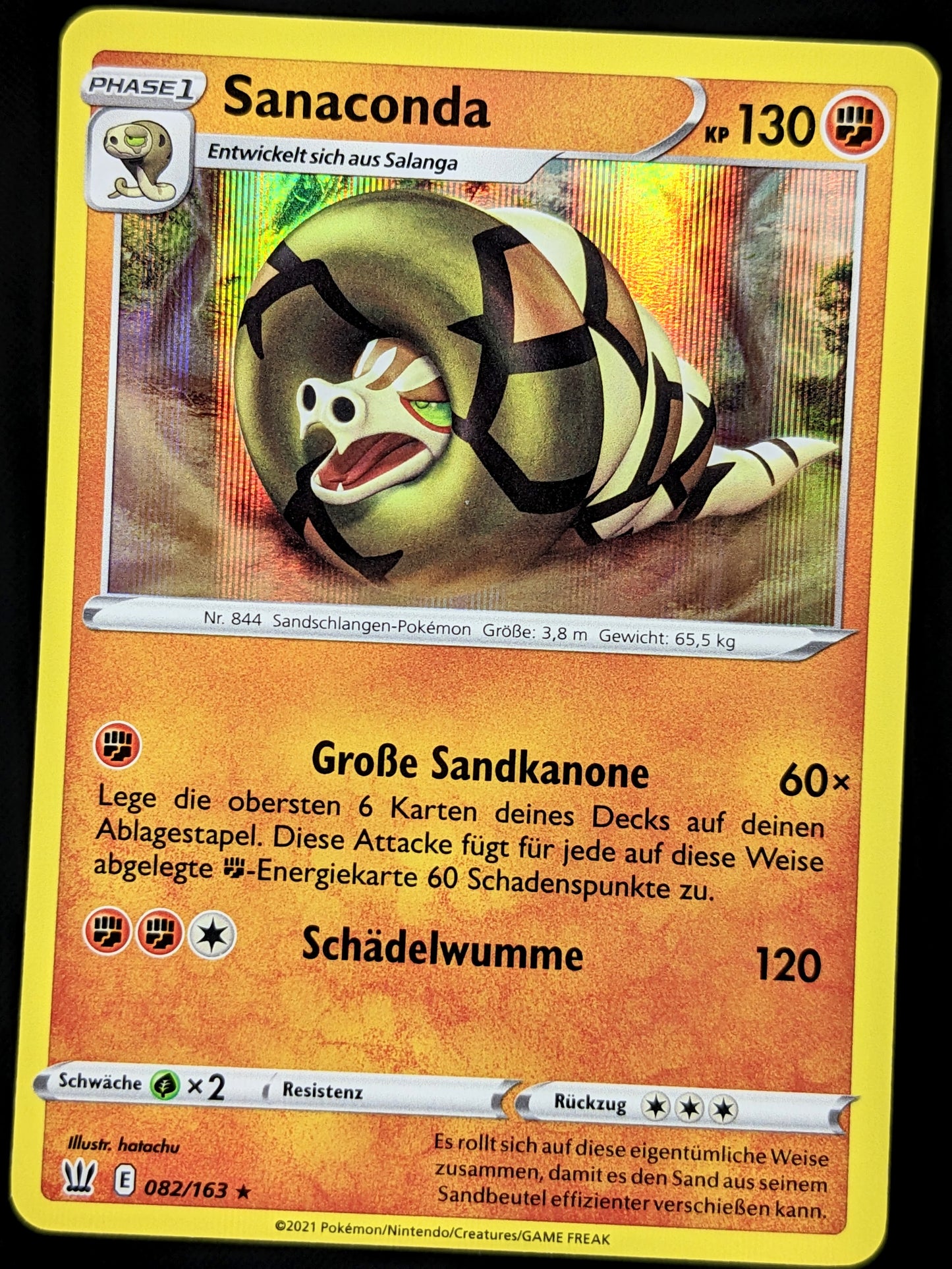 Sanaconda Holo 082/163 DE