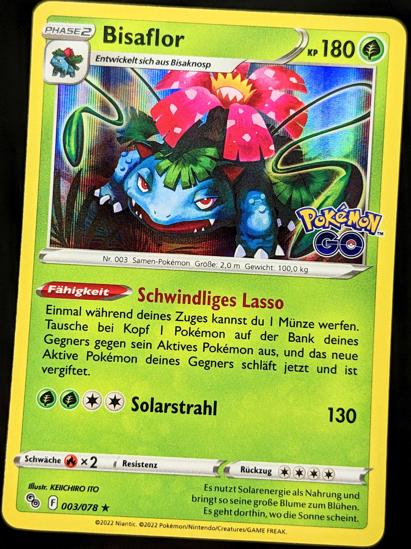 Bisaflor Holo 003/078 DE