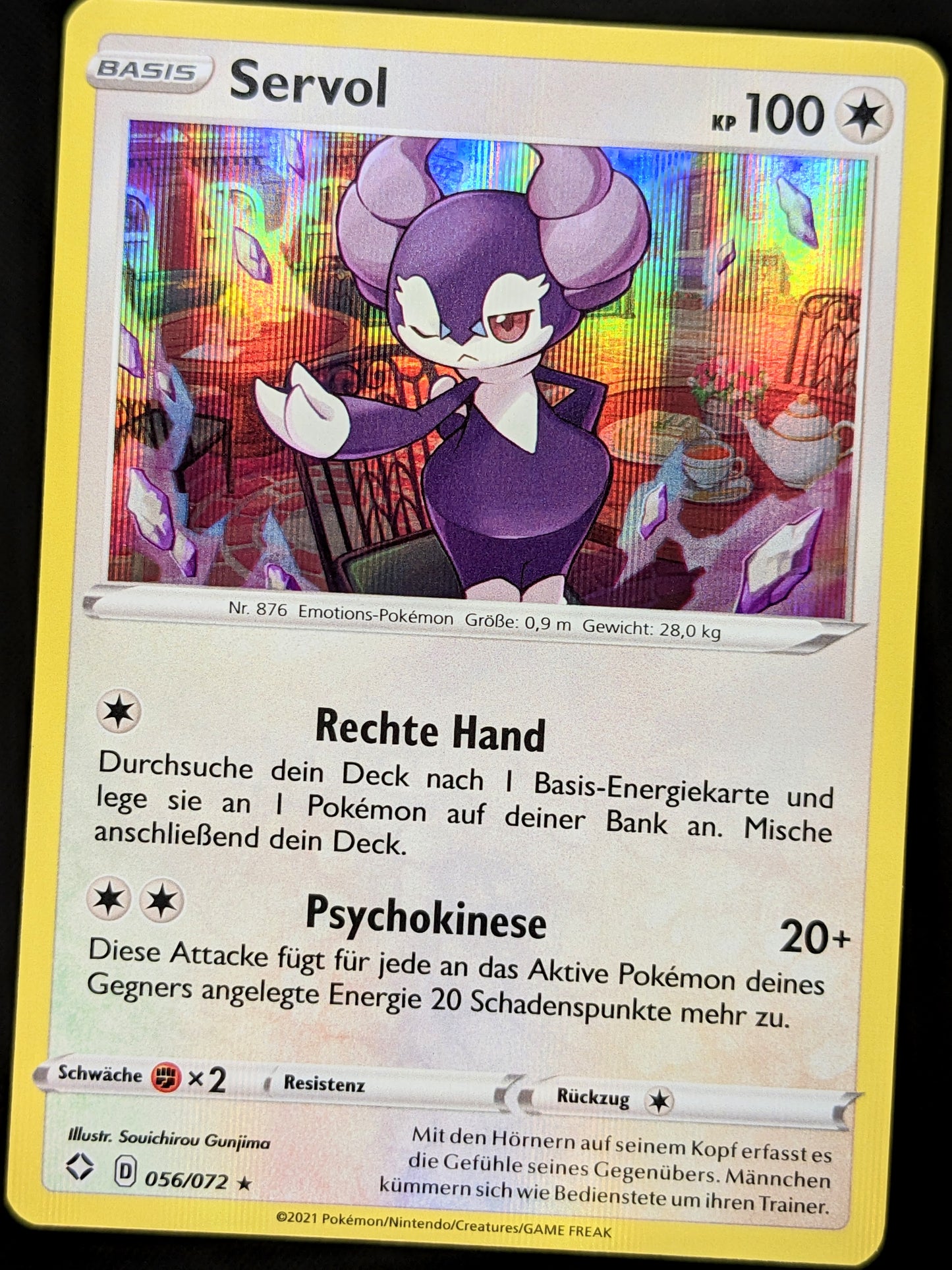 Servol Holo 056/072 DE