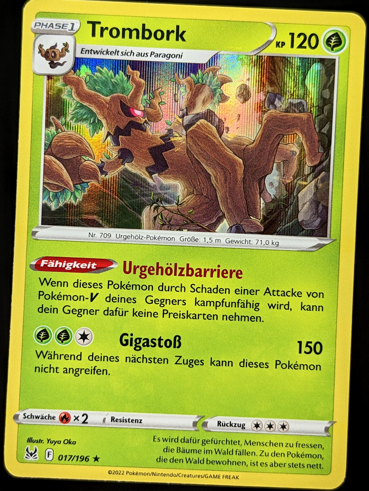 Trombork Holo 017/196 DE