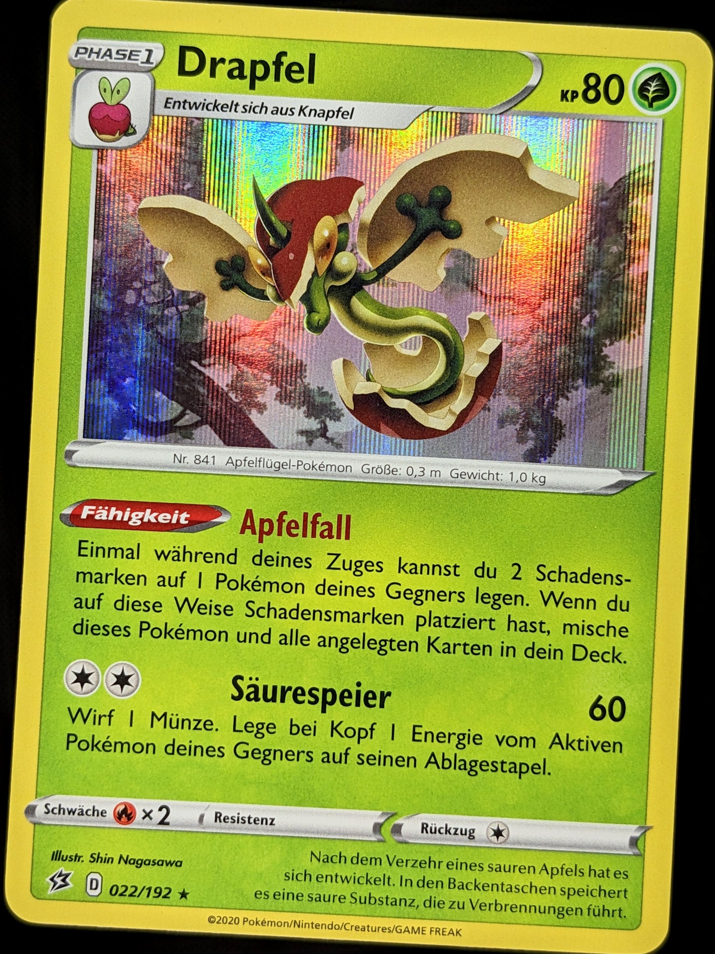 Drapfel Holo 022/192 DE