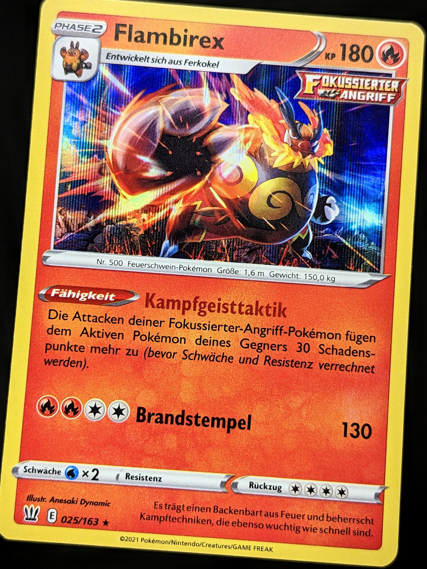 Flambirex Holo 025/163 DE