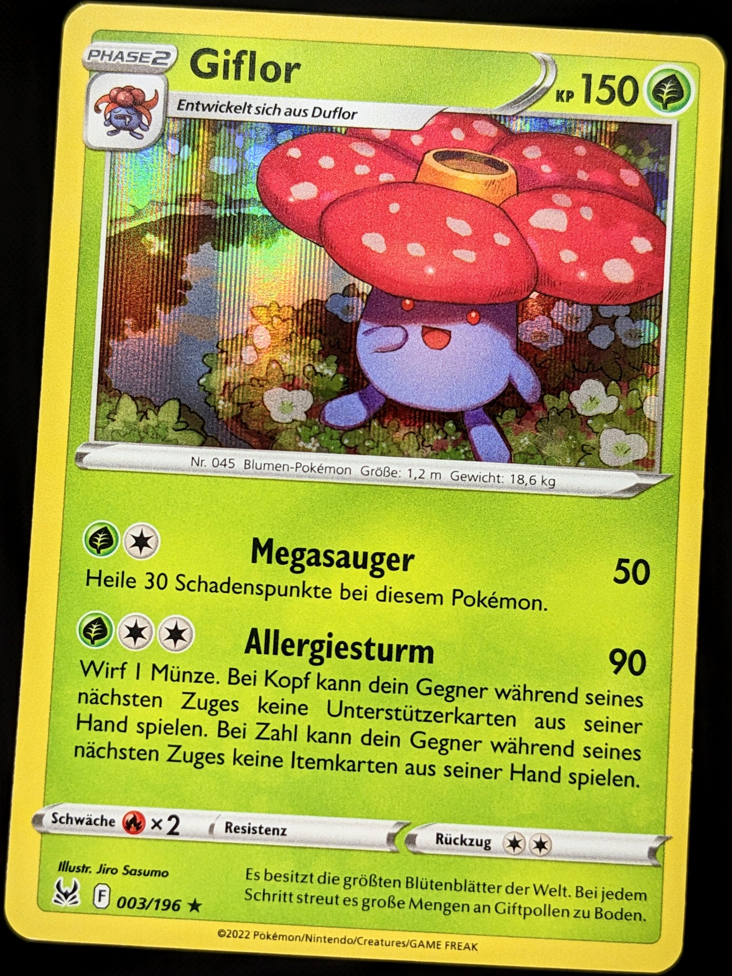 Giflor Holo 003/196 DE