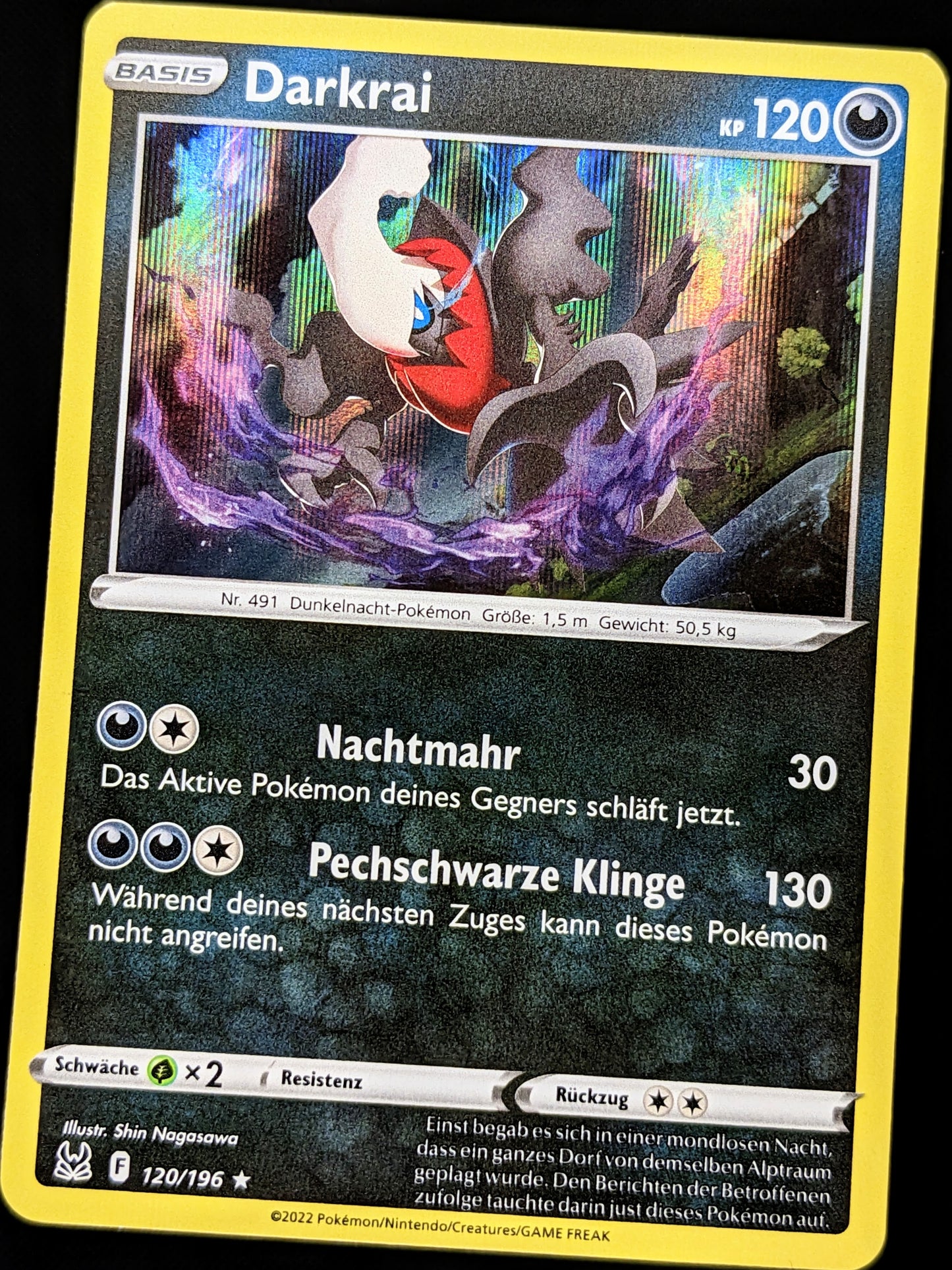Darkrai Holo 120/196 DE