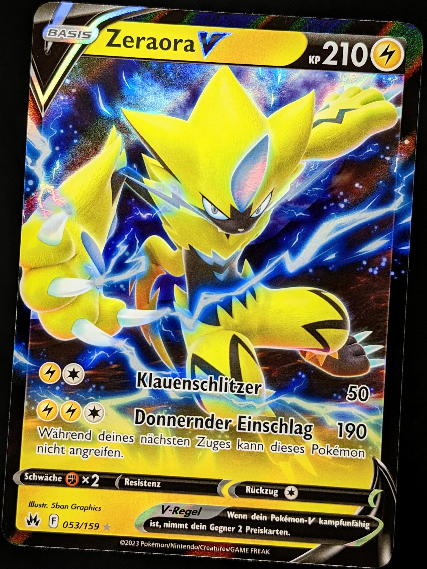 Zeraora V 053/159 DE