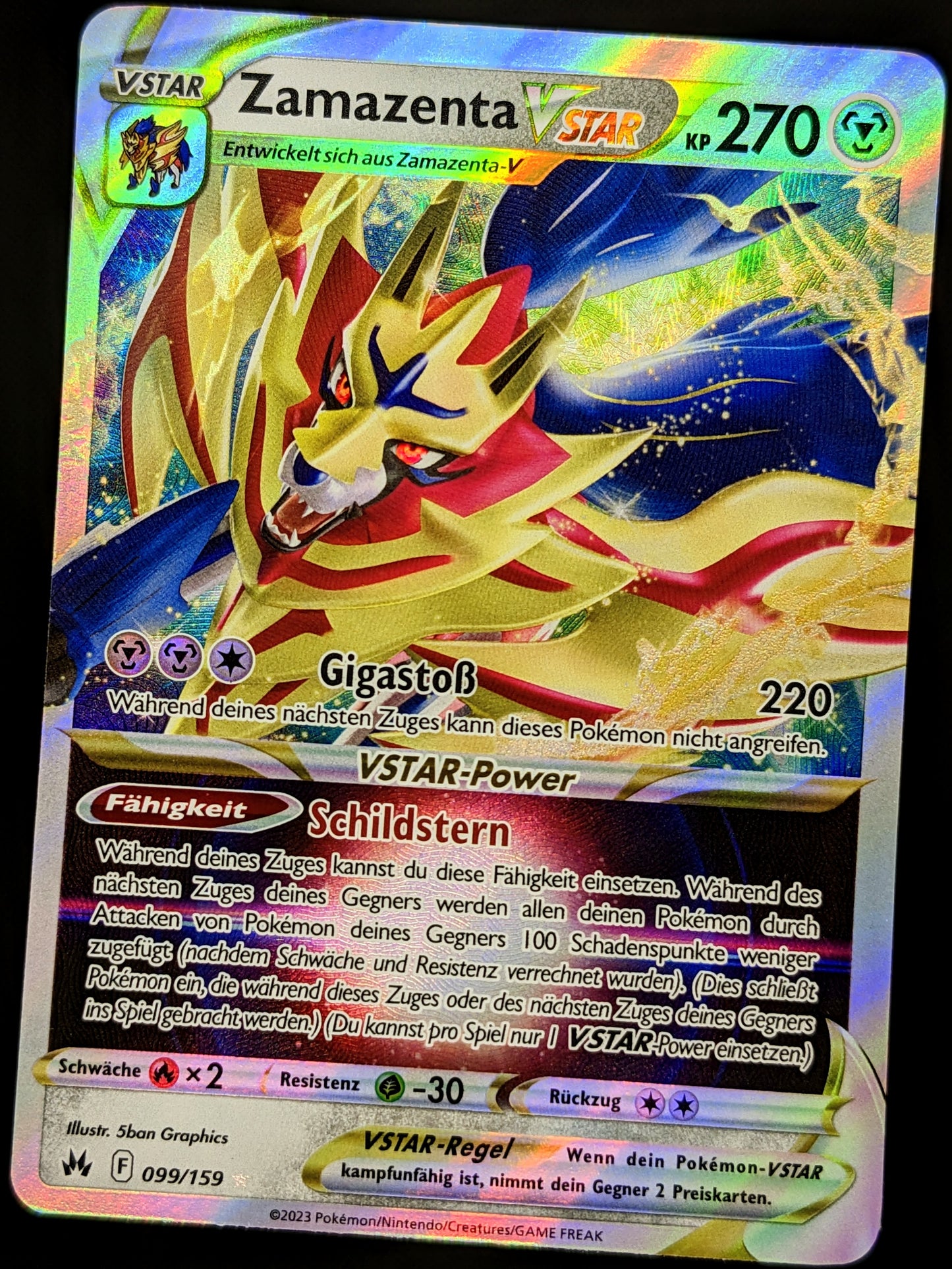Zamazenta VStar 099/159 DE