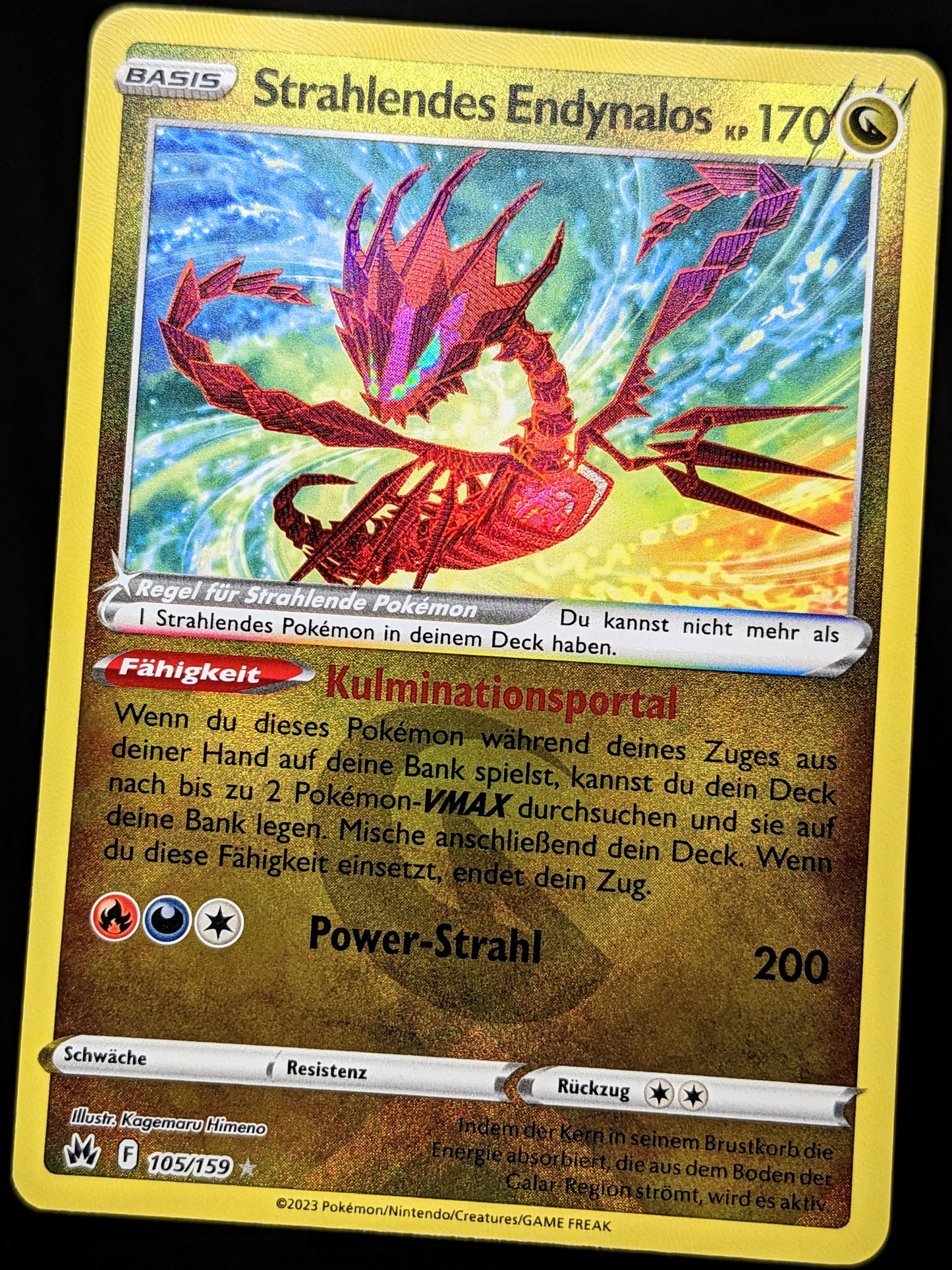Strahlendes Endynalos 105/159 DE