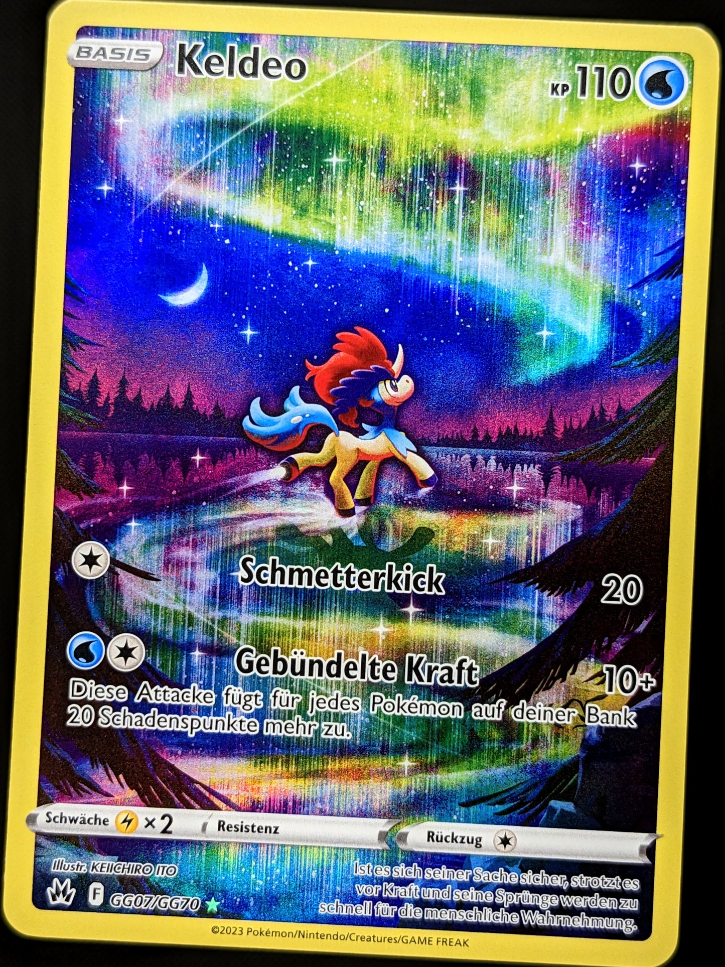 Keldeo GG07/GG70 DE